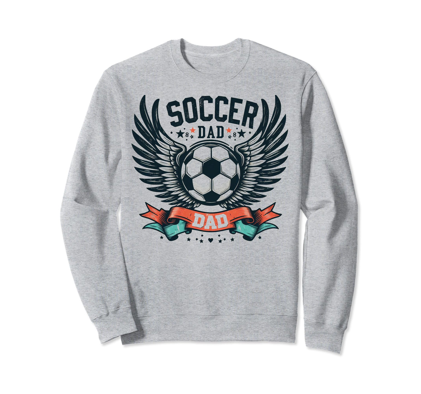 Soccer Dad Family Matching Dad Sweatshirt - Custom Art Print Unisex - T-Shirt, Sweatshirt, Hoodie