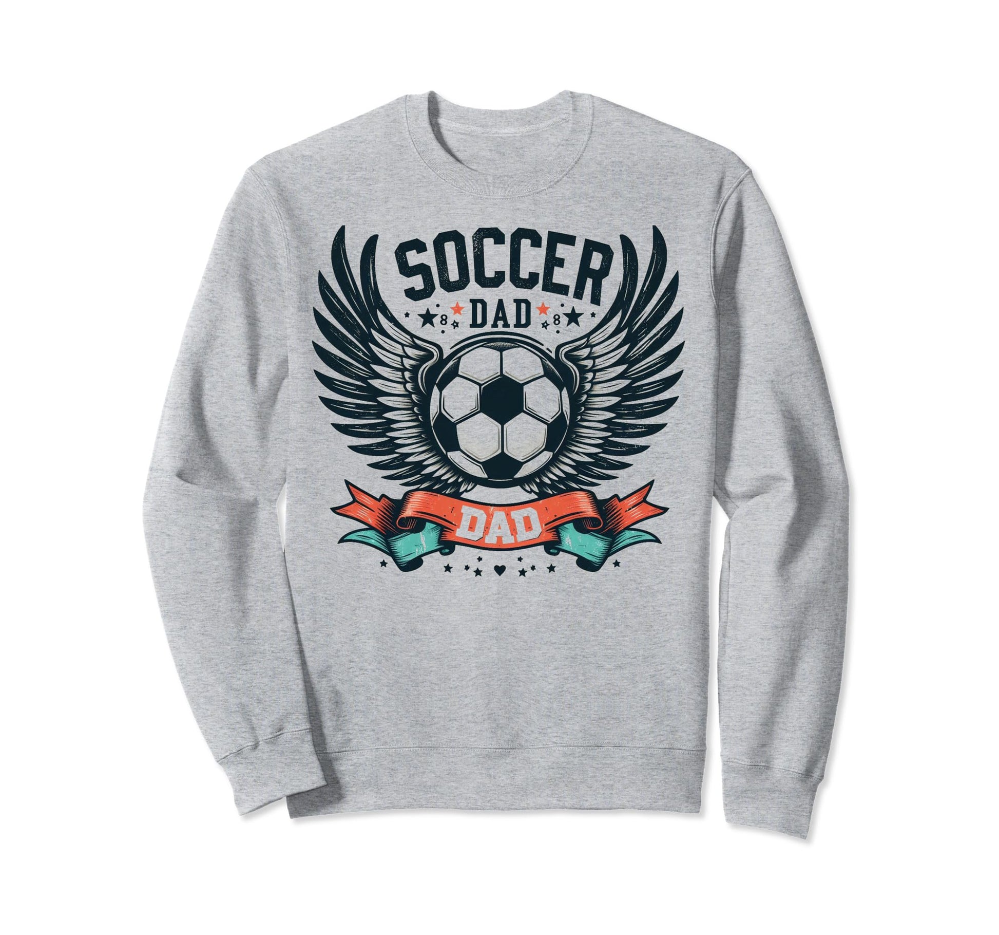 Soccer Dad Family Matching Dad Sweatshirt - Custom Art Print Unisex - T-Shirt, Sweatshirt, Hoodie