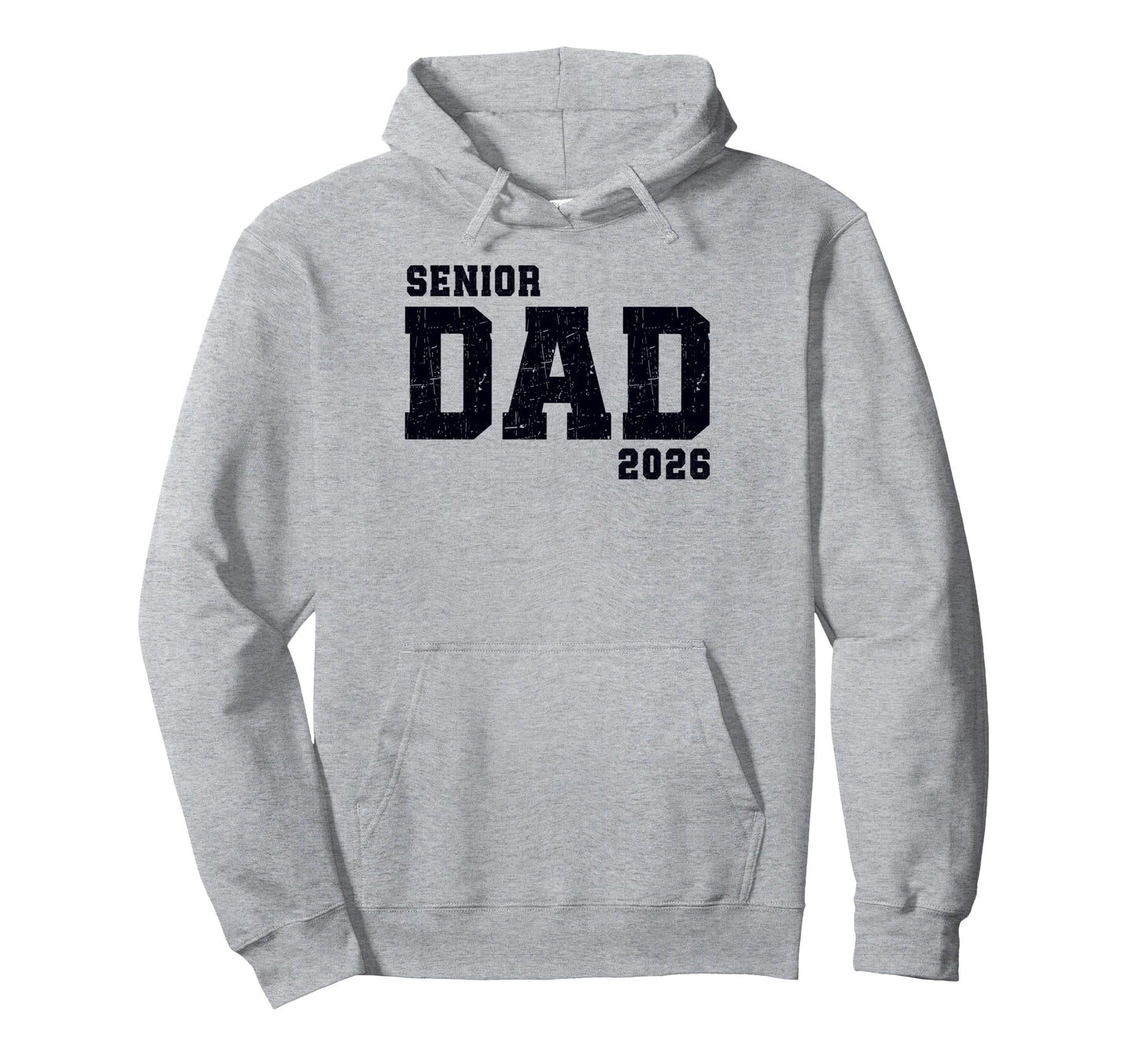 Dad Senior 2026 Proud Dad Class 2026 Hoodie - Novelty Apparel for Adults - T-Shirt, Sweatshirt, Hoodie