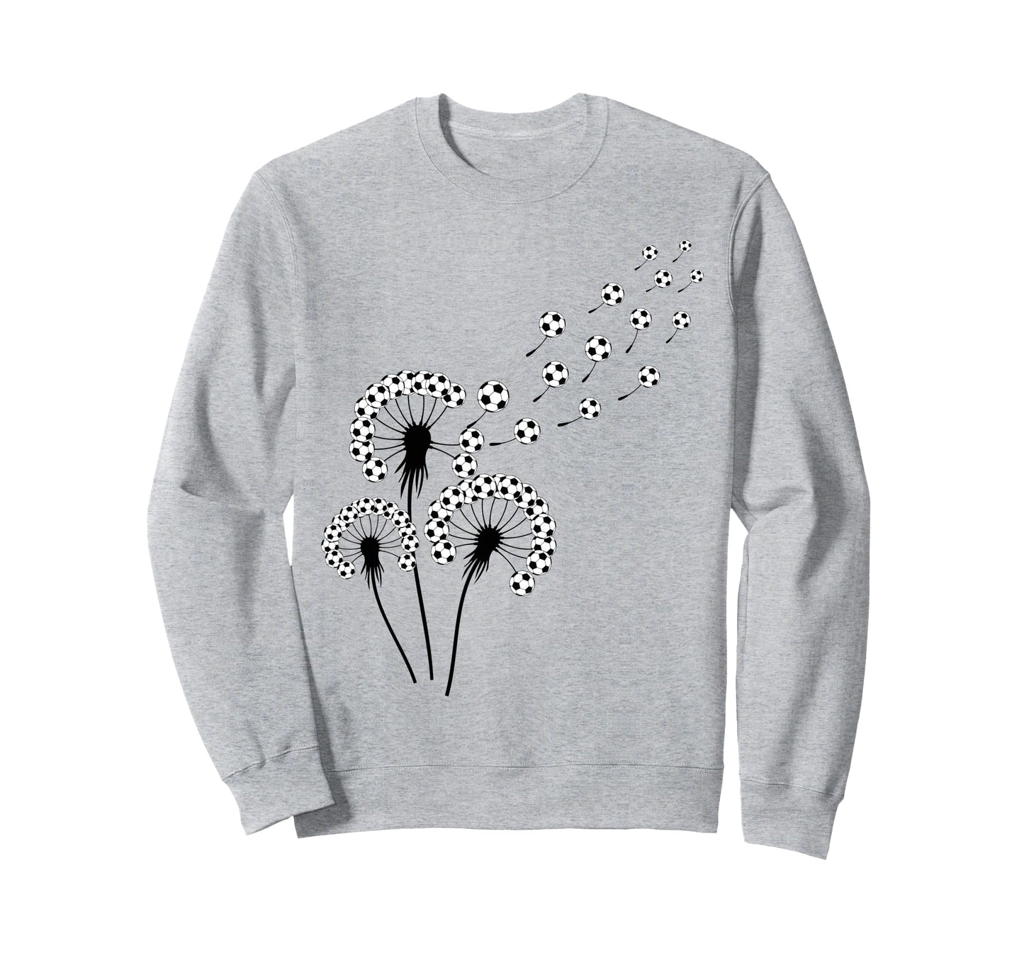 Dandelion Soccer Ball Soccer Player Sweatshirt - Streetwear Style Unisex - T-Shirt, Sweatshirt, Hoodie