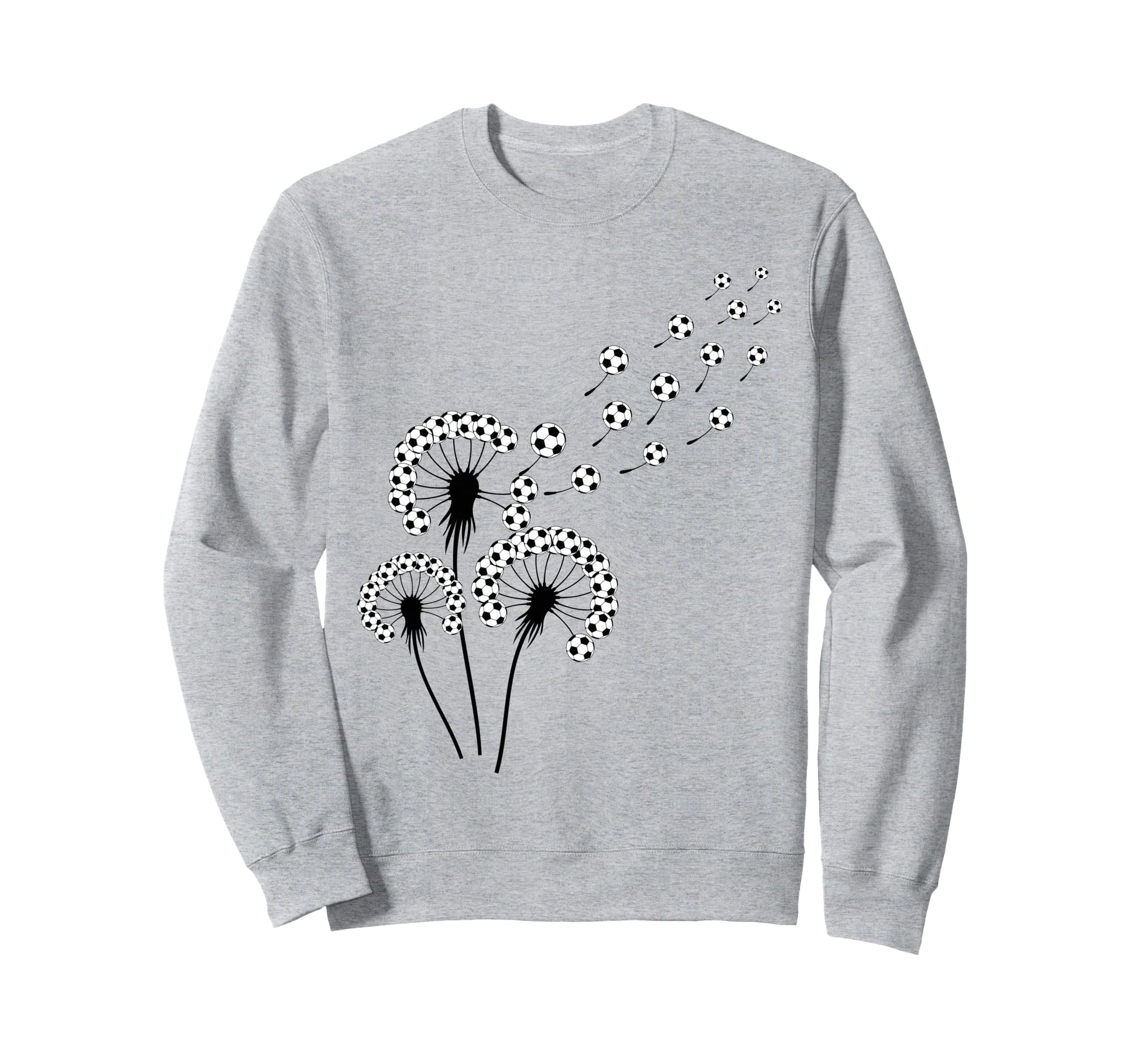 Dandelion Soccer Ball Soccer Player Sweatshirt - Streetwear Style Unisex - T-Shirt, Sweatshirt, Hoodie