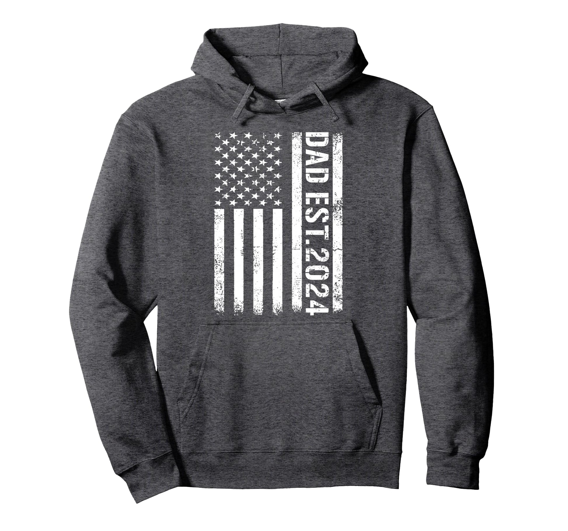 American Dad Est 2024 First Fathers Day Hoodie - Trendy Graphic Men Women - T-Shirt, Sweatshirt, Hoodie