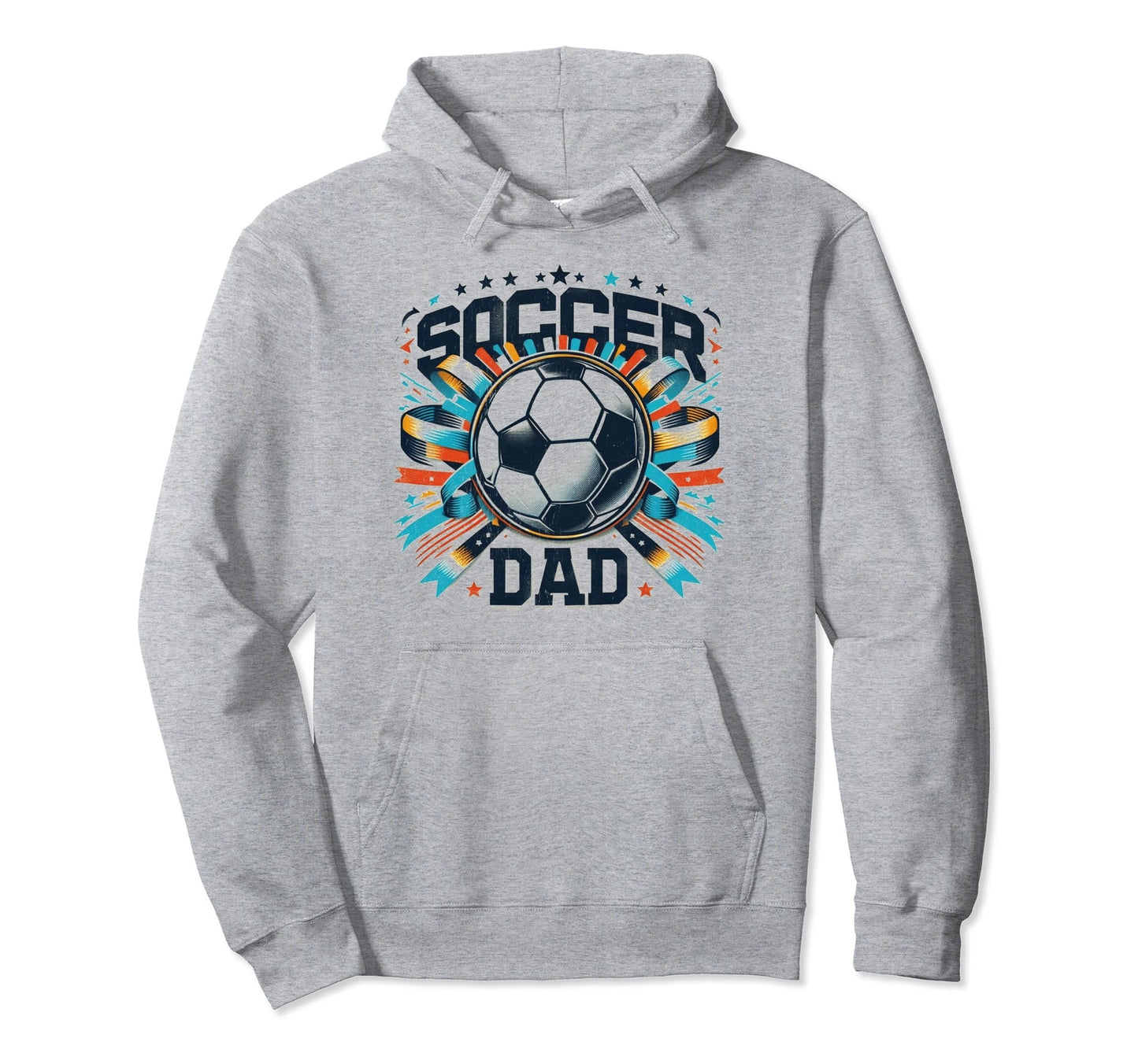 Soccer Dad Family Matching Dad Hoodie - Custom Art Print for Adults - T-Shirt, Sweatshirt, Hoodie