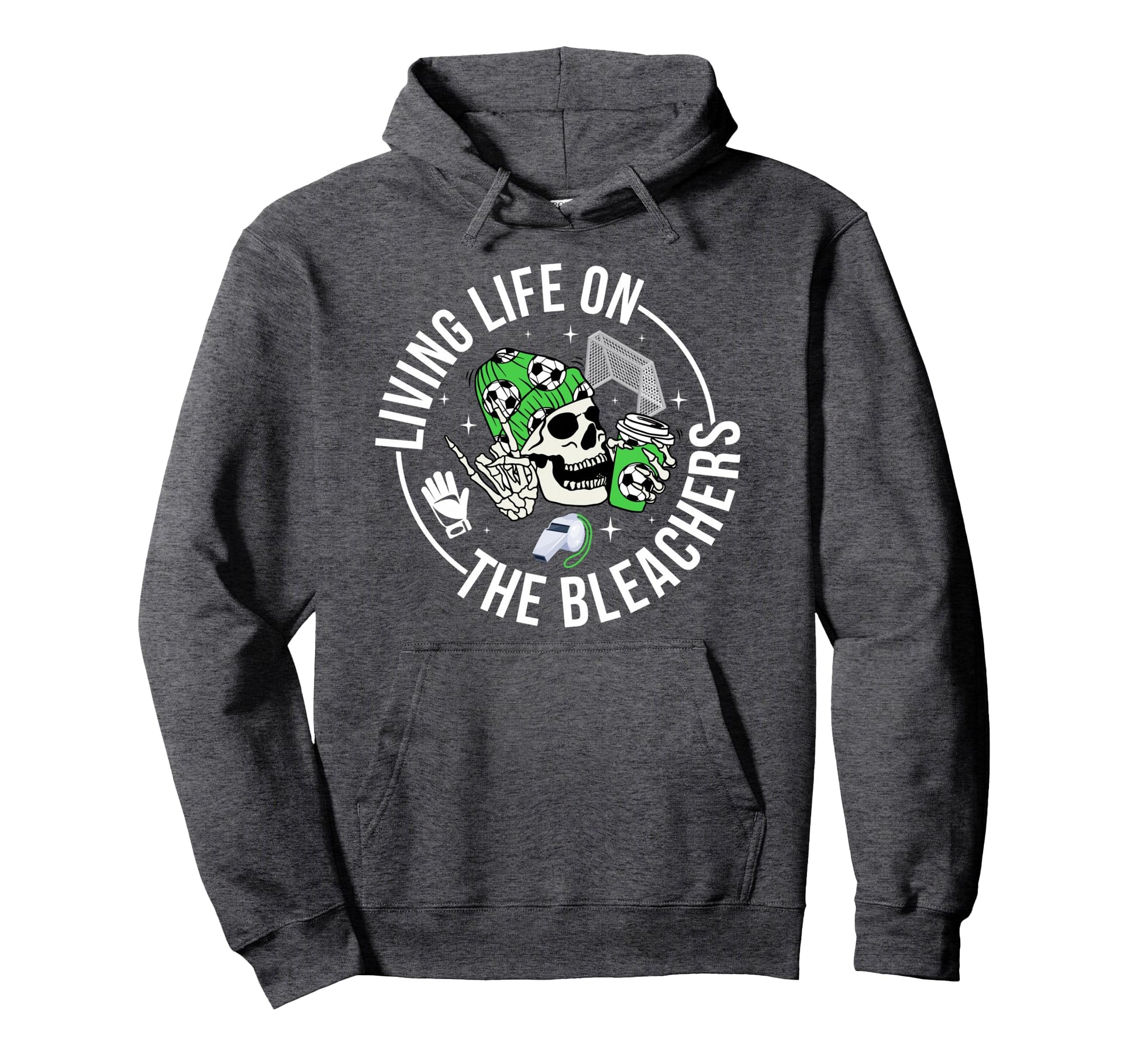 Bleachers Soccer Keeper Mom Soccer Hoodie - Trendy Graphic for Adults - T-Shirt, Sweatshirt, Hoodie