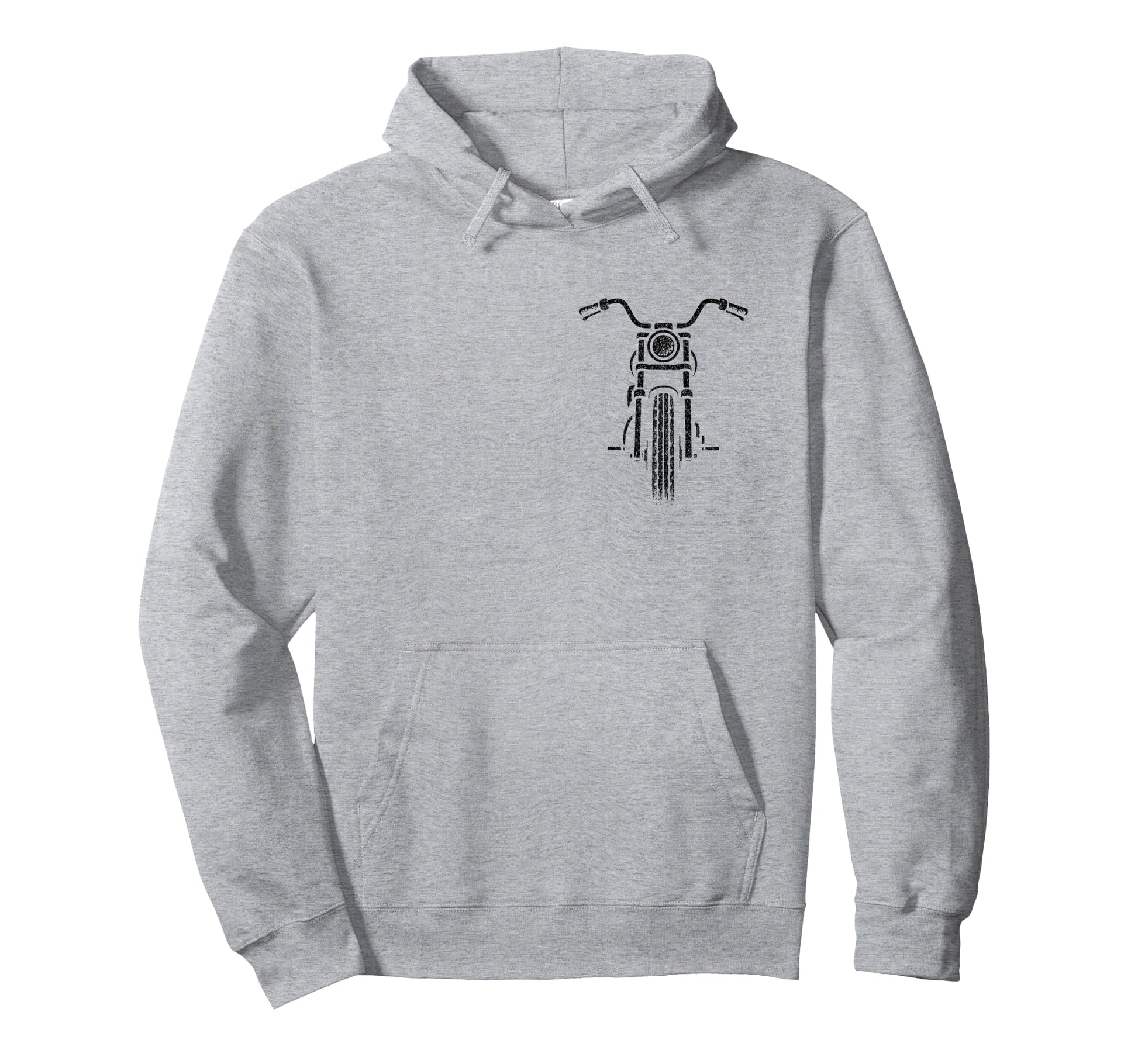 Motorcycle Mens Biker Hoodie - Custom Art Print Unisex - T-Shirt, Sweatshirt, Hoodie