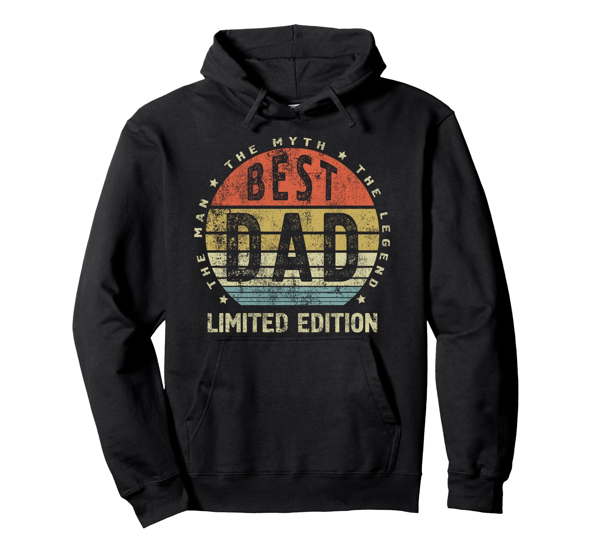Best Dad Legendary Fathers Day Hoodie - Trendy Graphic Unisex - T-Shirt, Sweatshirt, Hoodie