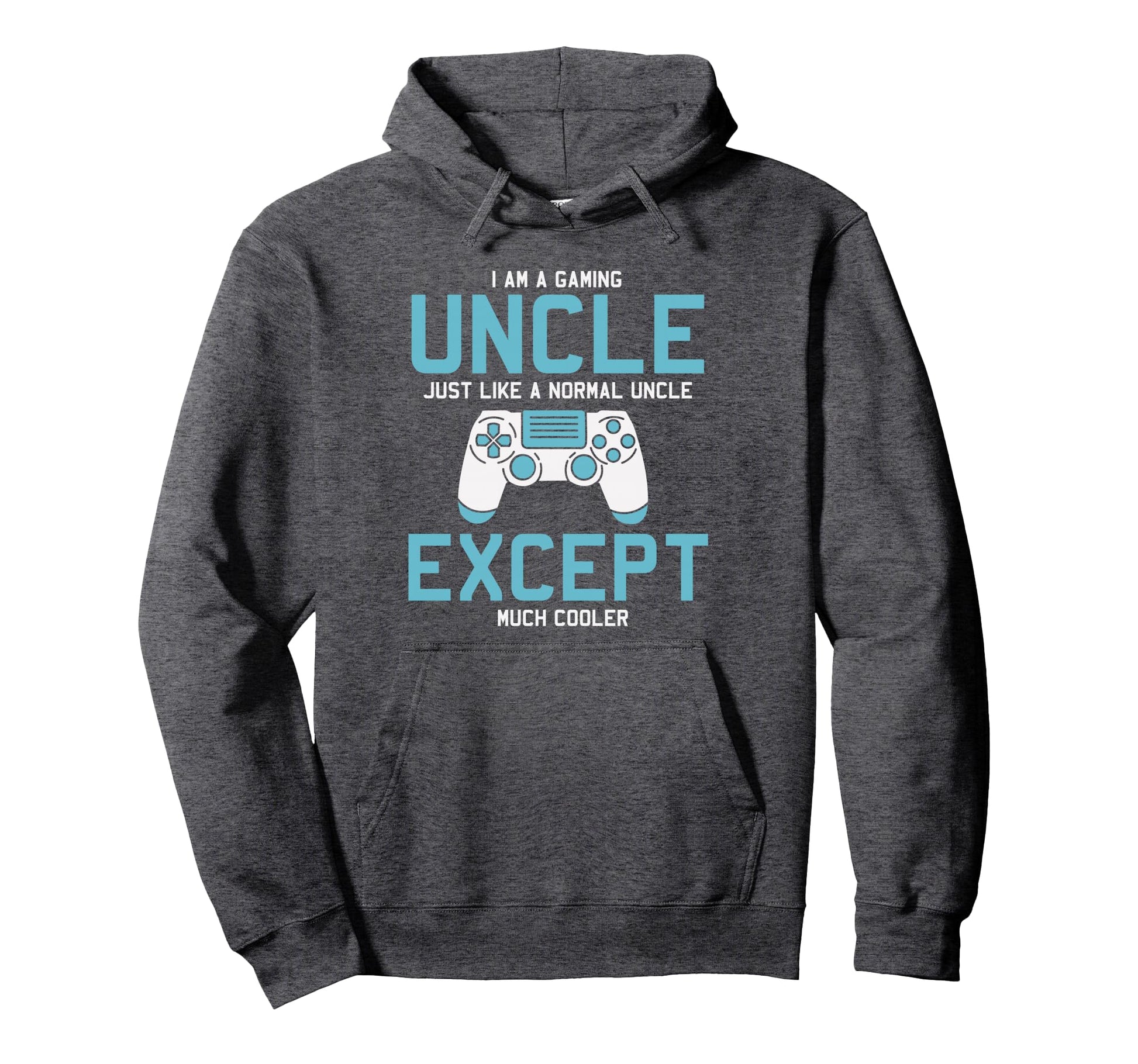 Gamer Uncle Funny Gaming Gifts Uncles Hoodie - Graphic Print for Adults - T-Shirt, Sweatshirt, Hoodie