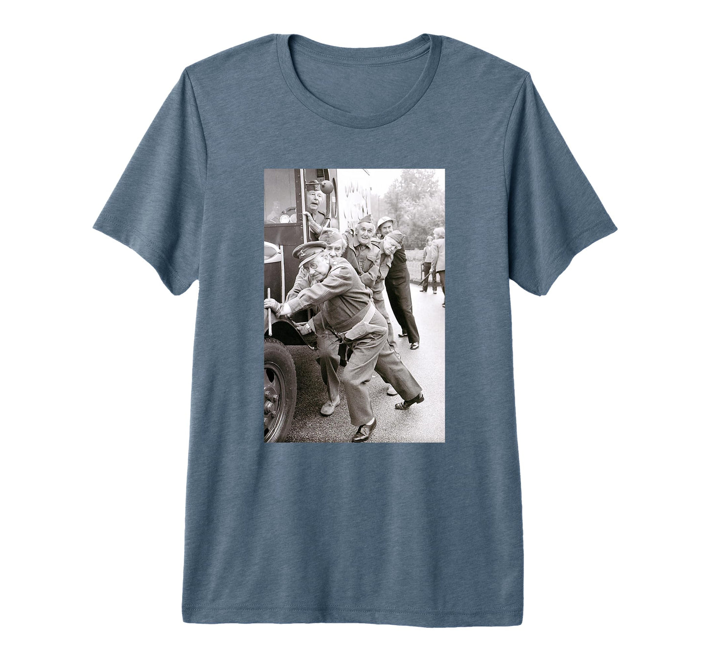 Captain Mainwaring Dads Army Cast T-Shirt - Custom Art Print for Adults - T-Shirt, Sweatshirt, Hoodie