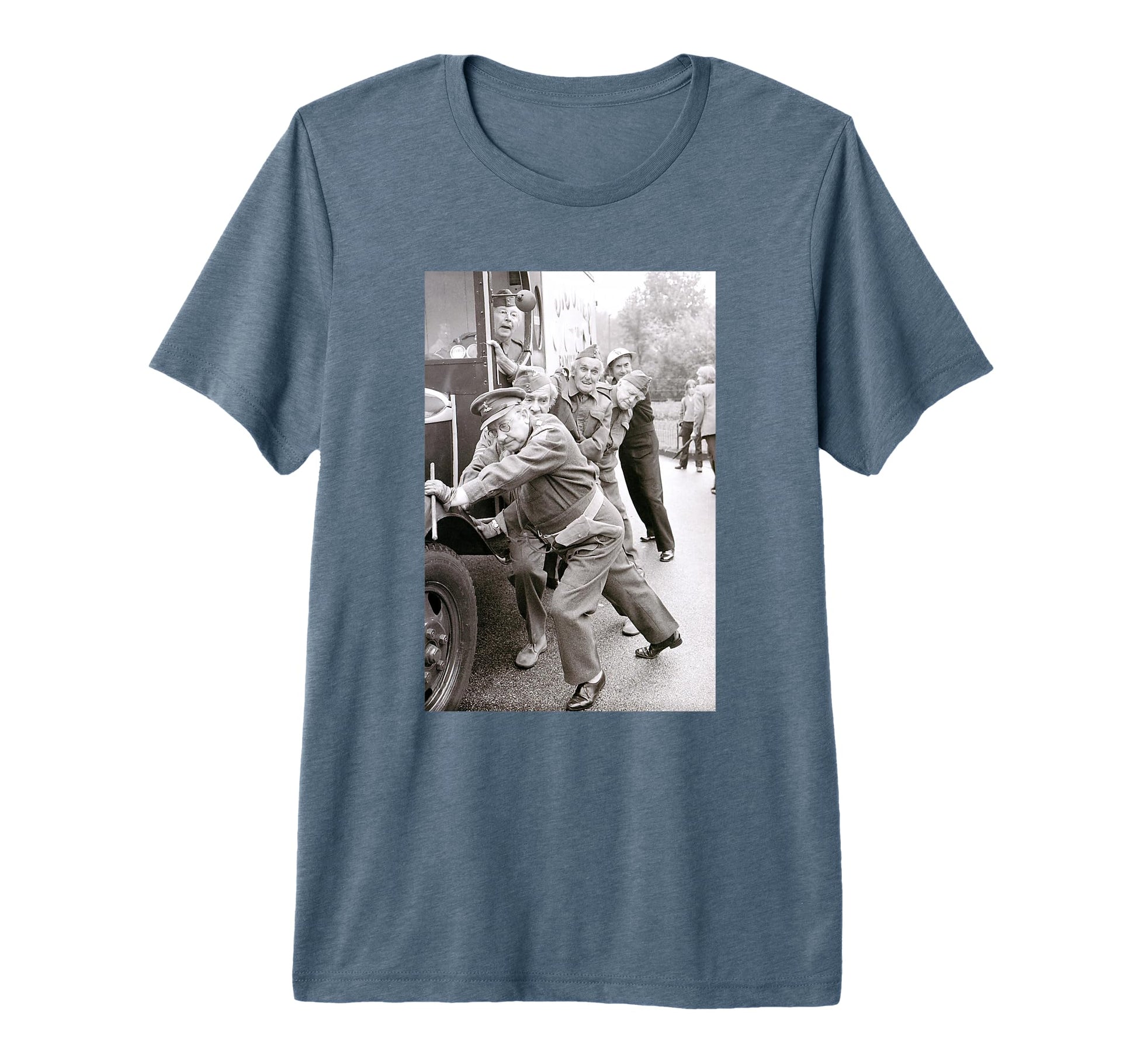 Captain Mainwaring Dads Army Cast T-Shirt - Custom Art Print for Adults - T-Shirt, Sweatshirt, Hoodie