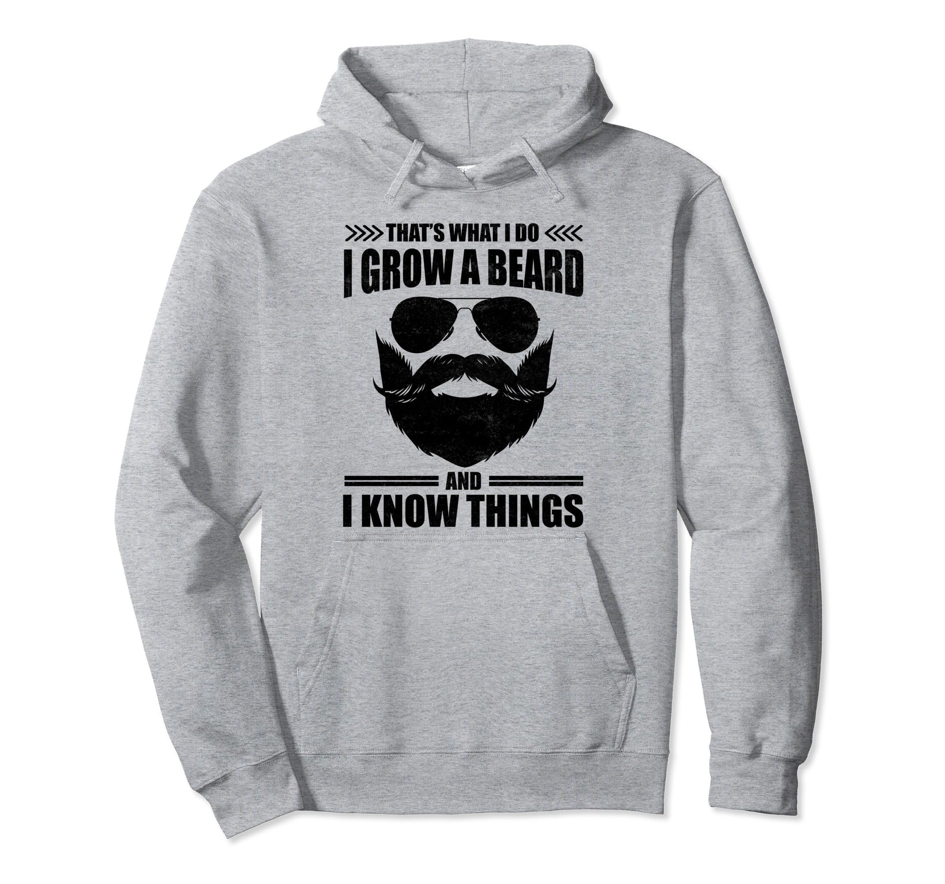 Bearded Dad Funny Beard Lover Bearded Dads Hoodie - Minimalist Print Unisex - T-Shirt, Sweatshirt, Hoodie