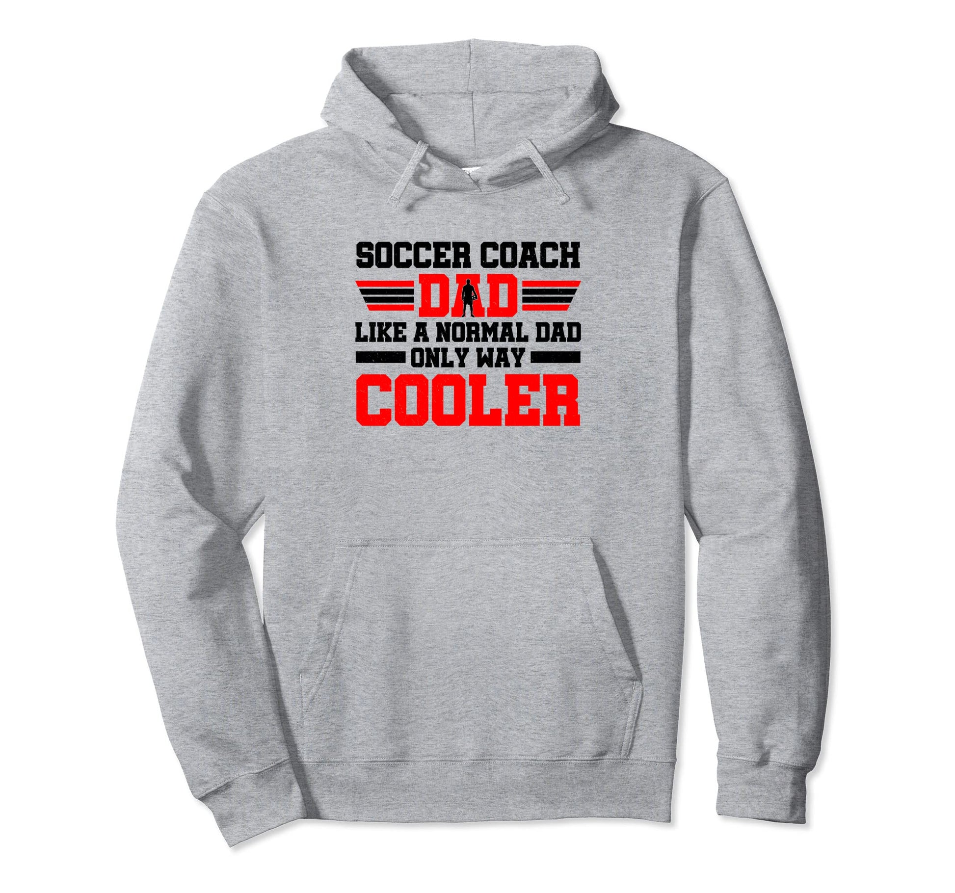Coaching Soccer Dad Coach Soccer Coach Hoodie - Minimalist Print Unisex - T-Shirt, Sweatshirt, Hoodie