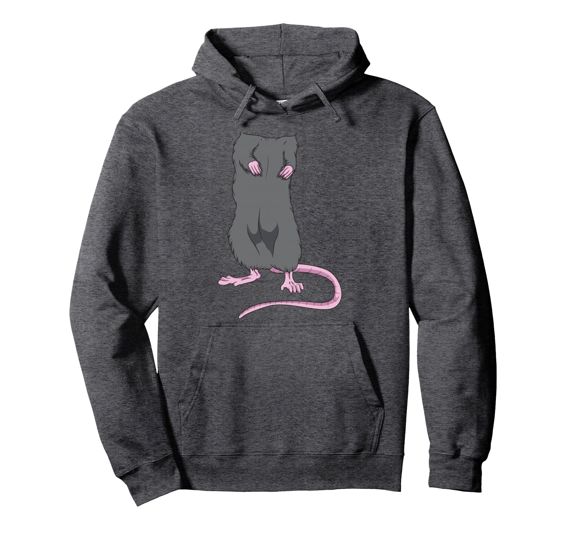 Funny Mouse Headless Halloween Rat Hoodie - Fun Novelty Design Men Women - T-Shirt, Sweatshirt, Hoodie