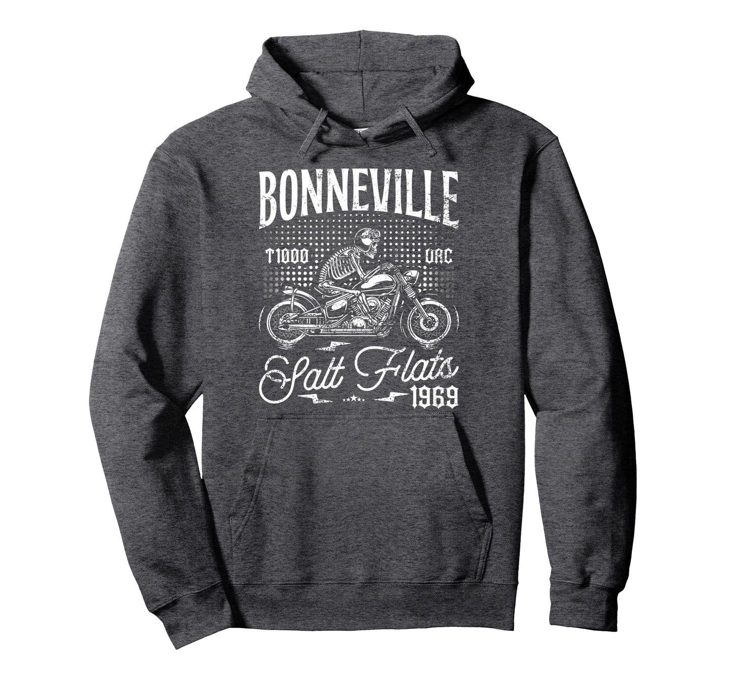 Bonneville Salt Flats Motorcycle Racing Hoodie - Streetwear Style Unisex - T-Shirt, Sweatshirt, Hoodie