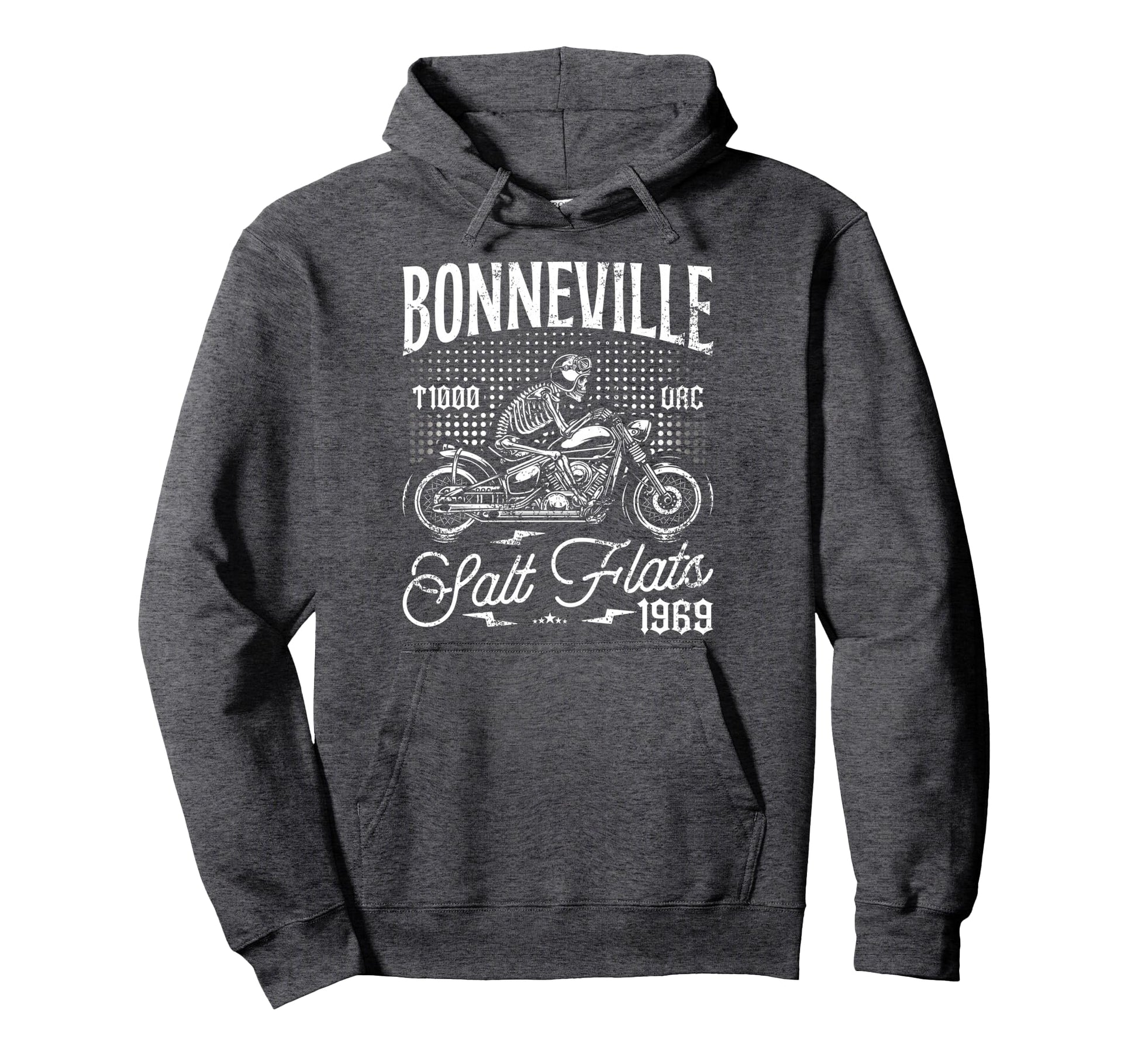 Bonneville Salt Flats Motorcycle Racing Hoodie - Streetwear Style Unisex - T-Shirt, Sweatshirt, Hoodie
