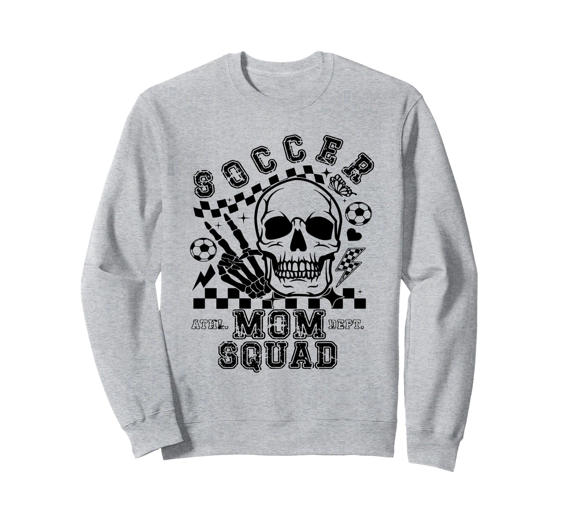 Soccer Mom Squad Sweatshirt - Casual Everyday Wear Unisex - T-Shirt, Sweatshirt, Hoodie