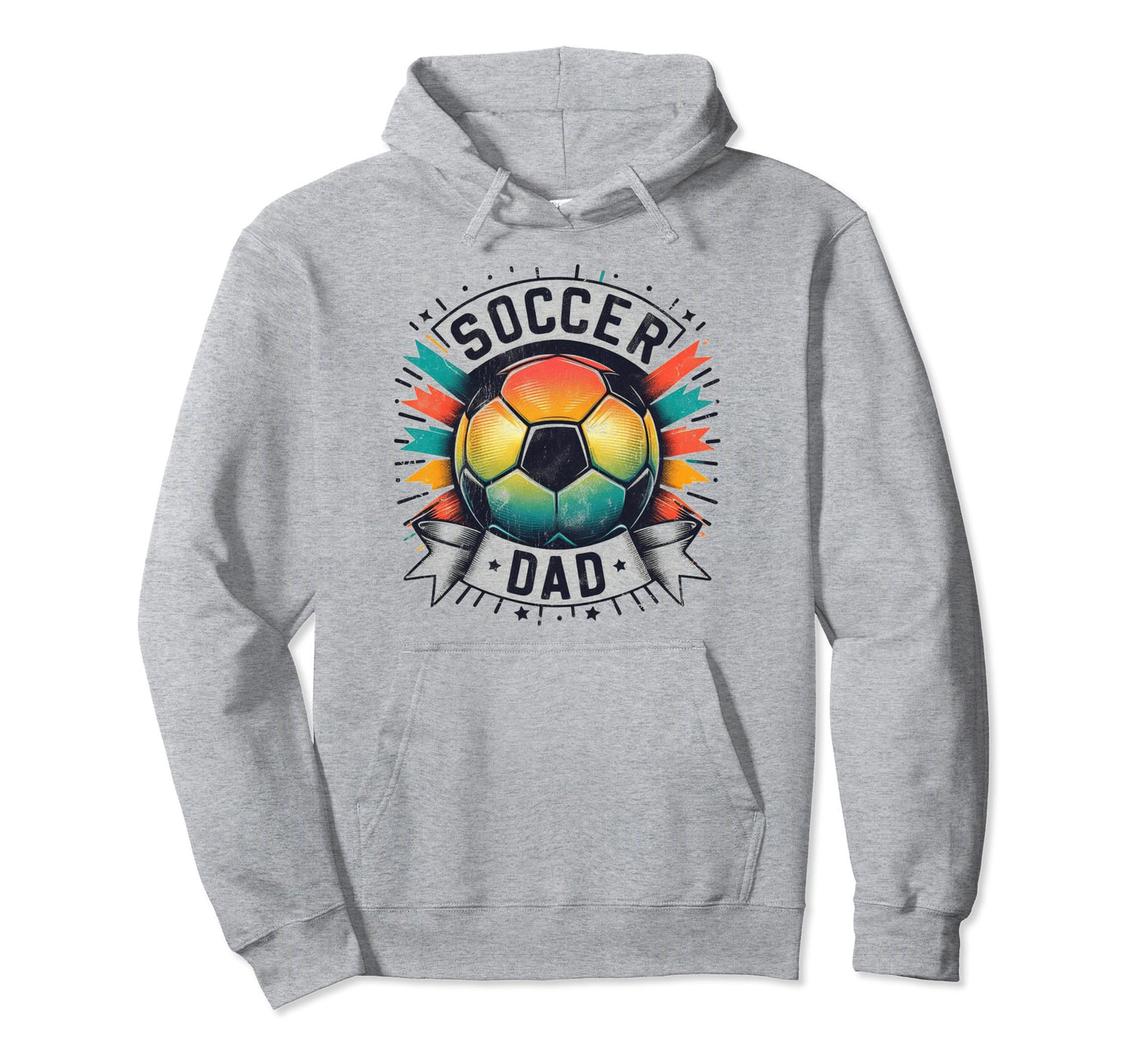 Soccer Dad Family Matching Dad Fathers Day Hoodie - Novelty Apparel Unisex - T-Shirt, Sweatshirt, Hoodie