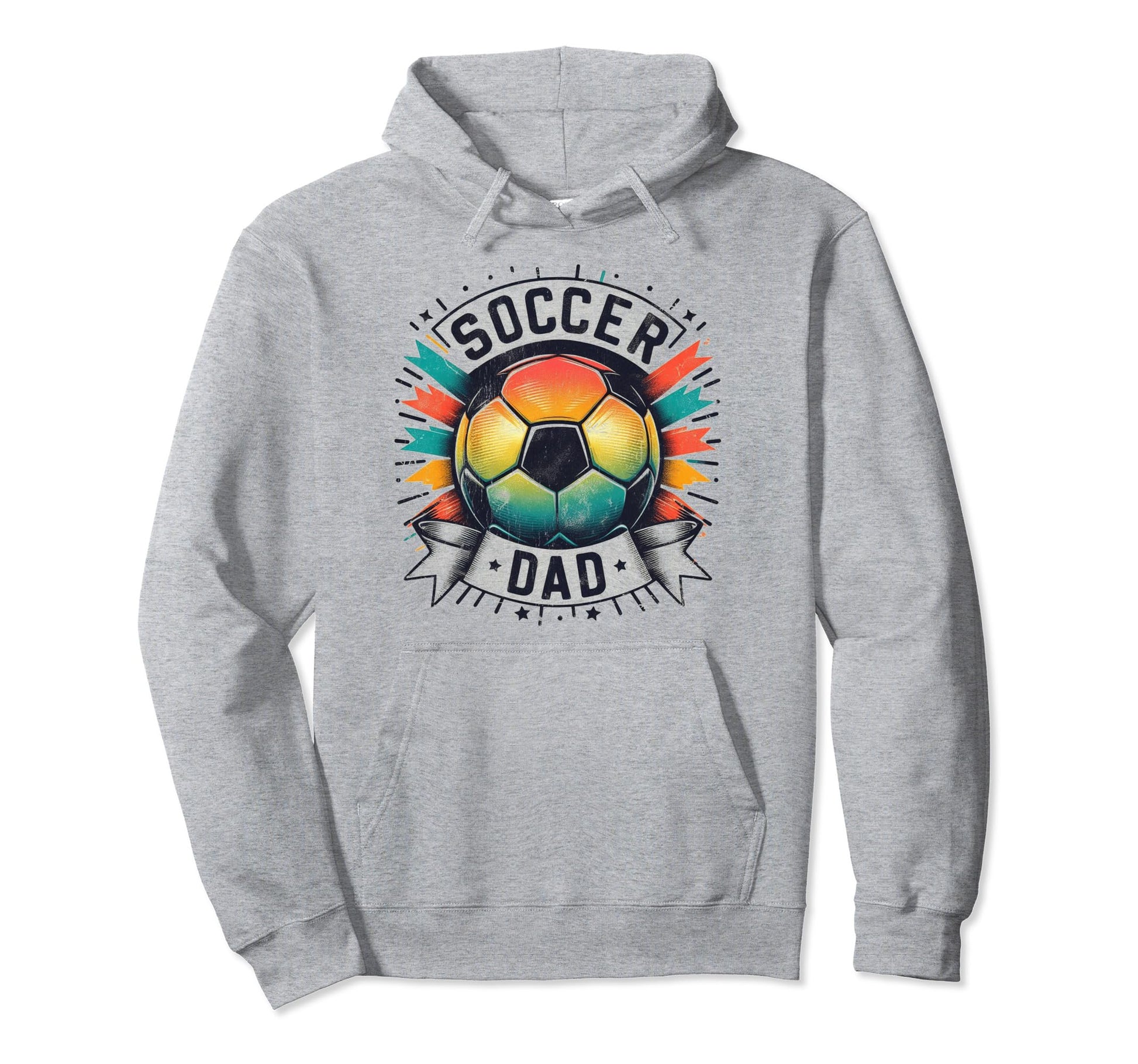 Soccer Dad Family Matching Dad Fathers Day Hoodie - Novelty Apparel Unisex - T-Shirt, Sweatshirt, Hoodie