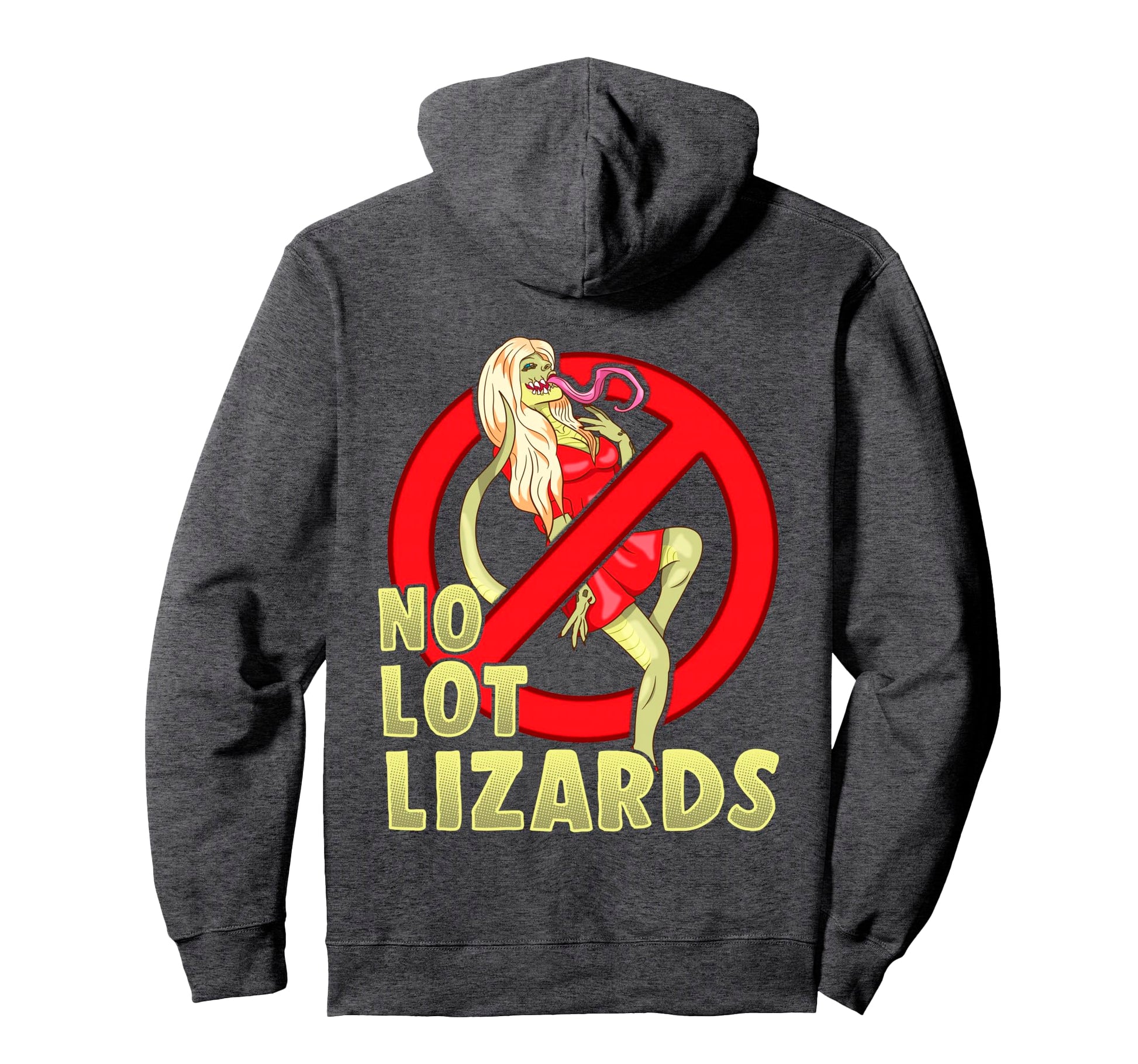 No Lot Lizards Mens Truck Driver Dad Hoodie - Custom Art Print Unisex - T-Shirt, Sweatshirt, Hoodie