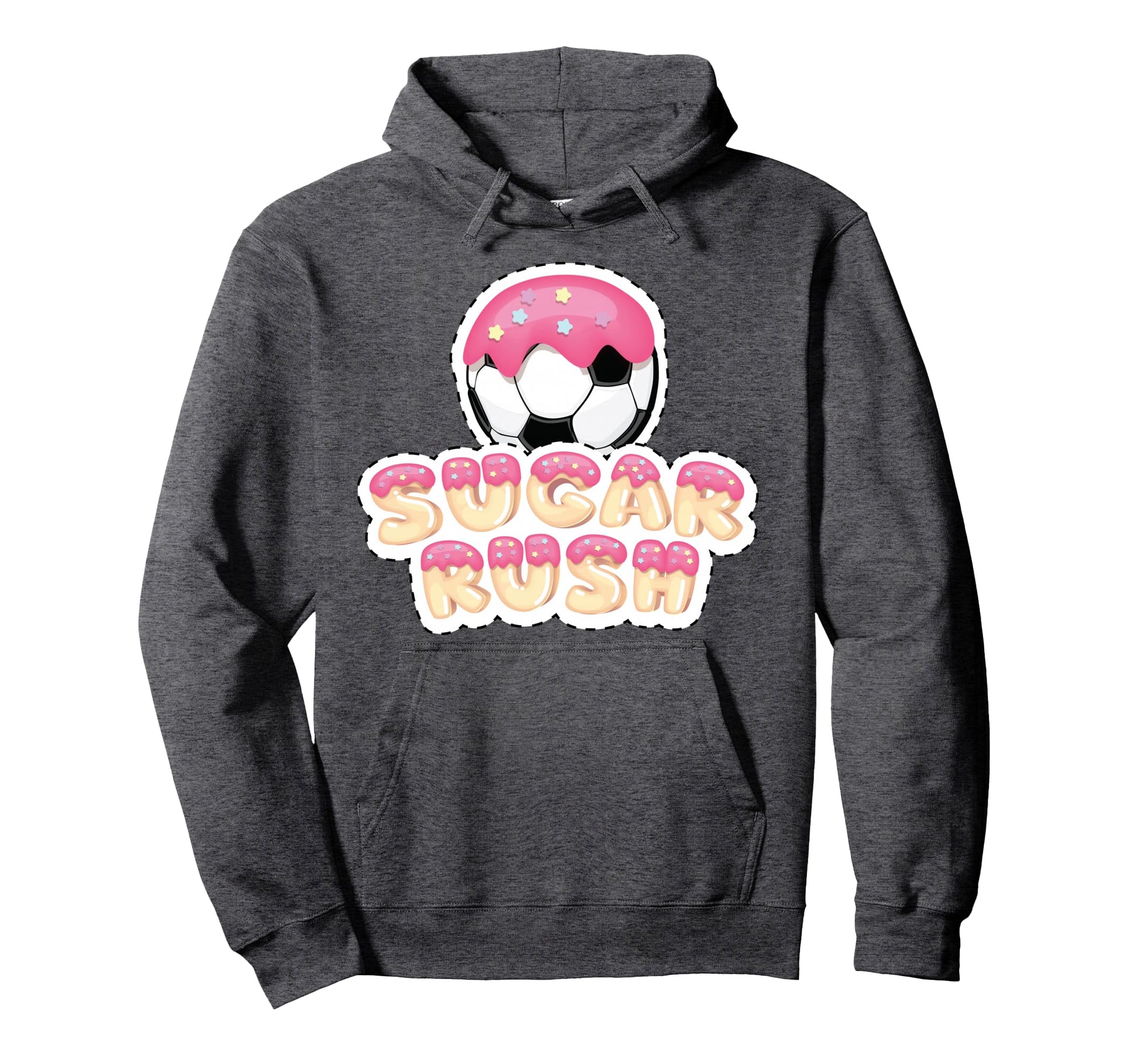 Sugar Rush Soccer Hoodie - Casual Everyday Wear Unisex - T-Shirt, Sweatshirt, Hoodie