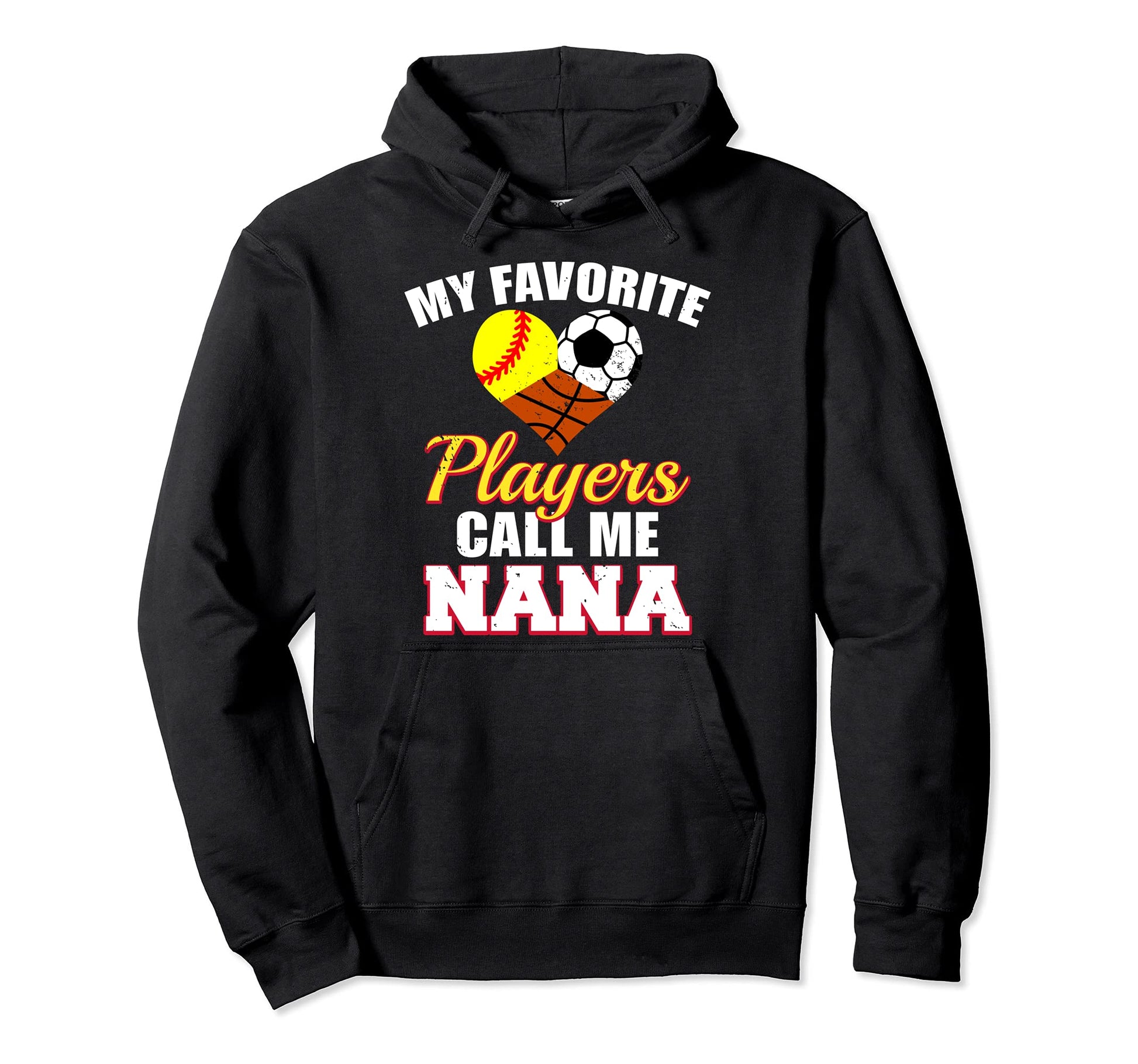 My Favorite Players Softball Soccer Hoodie - Novelty Apparel Men Women - T-Shirt, Sweatshirt, Hoodie