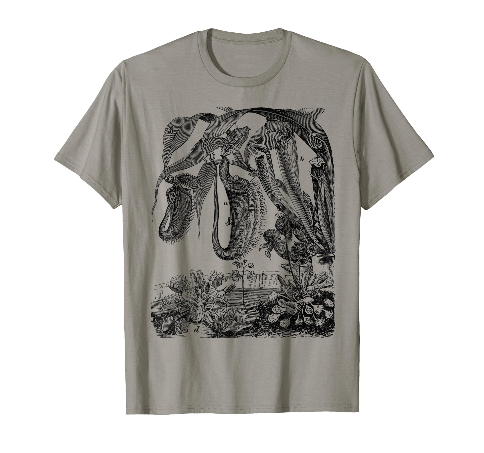 Sarracenia Botanical Carnivorous Plants T-Shirt - Novelty Apparel Unisex - T-Shirt, Sweatshirt, Hoodie
