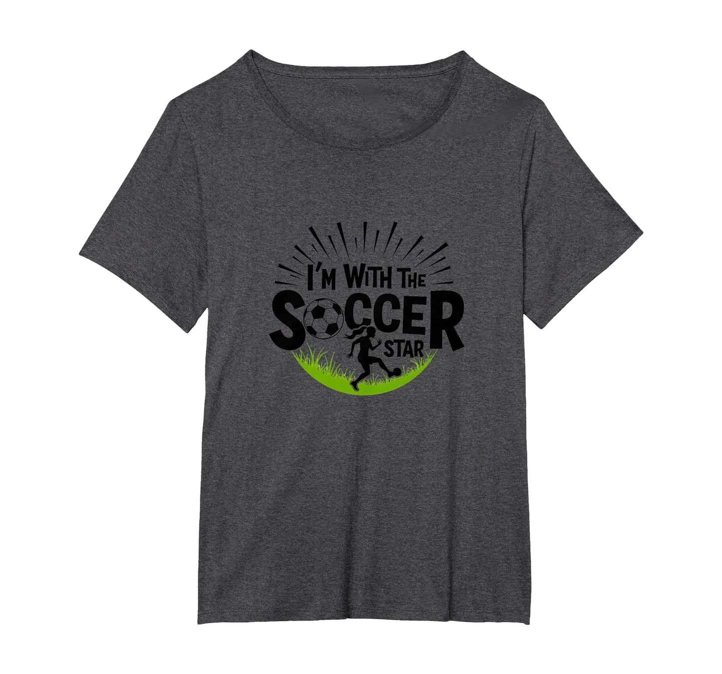 Im Soccer Star Sister Support Fan T-Shirt - Fun Novelty Design Men Women - T-Shirt, Sweatshirt, Hoodie