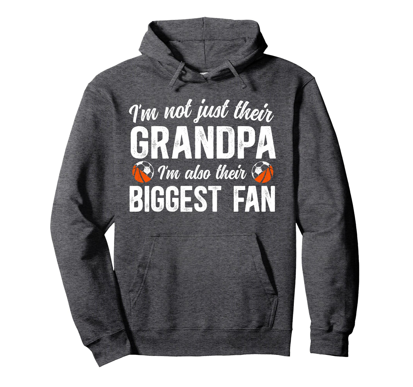 Their Biggest Fan Soccer Basketball Hoodie - Minimalist Print for Adults - T-Shirt, Sweatshirt, Hoodie