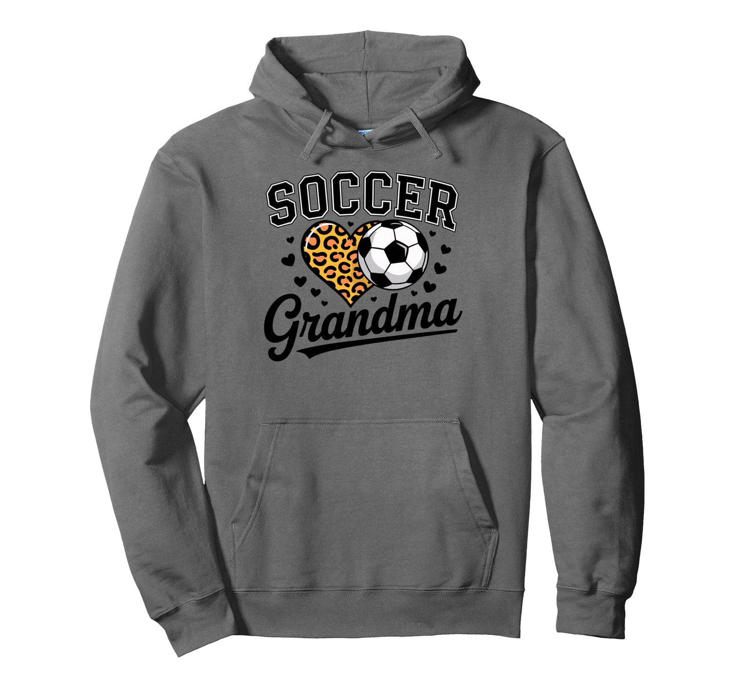 Soccer Grandma Soccer Football Player Hoodie - Custom Art Print for Adults - T-Shirt, Sweatshirt, Hoodie