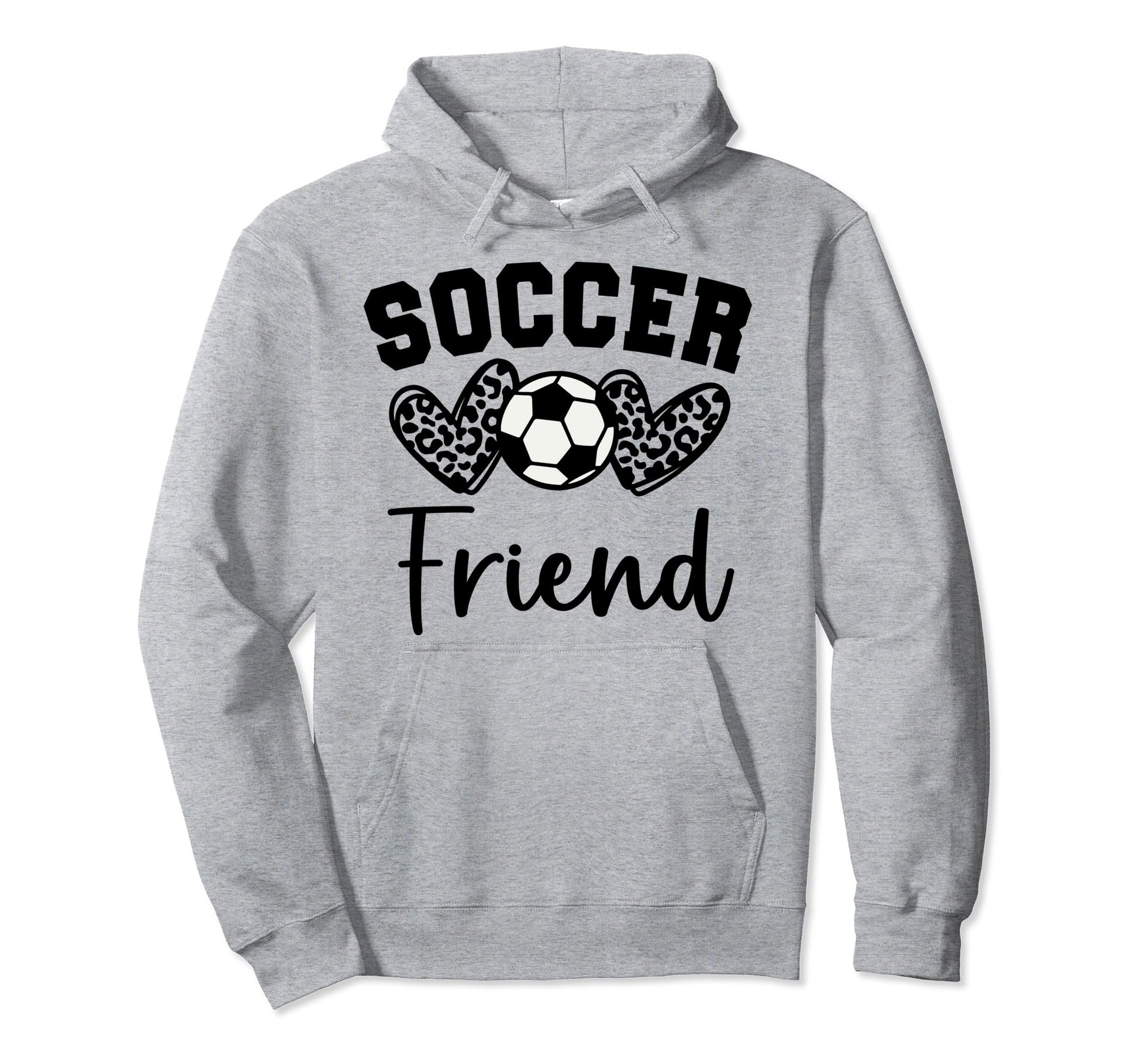 Soccer Friend Matching Family Soccer Hoodie - Graphic Print for Adults - T-Shirt, Sweatshirt, Hoodie