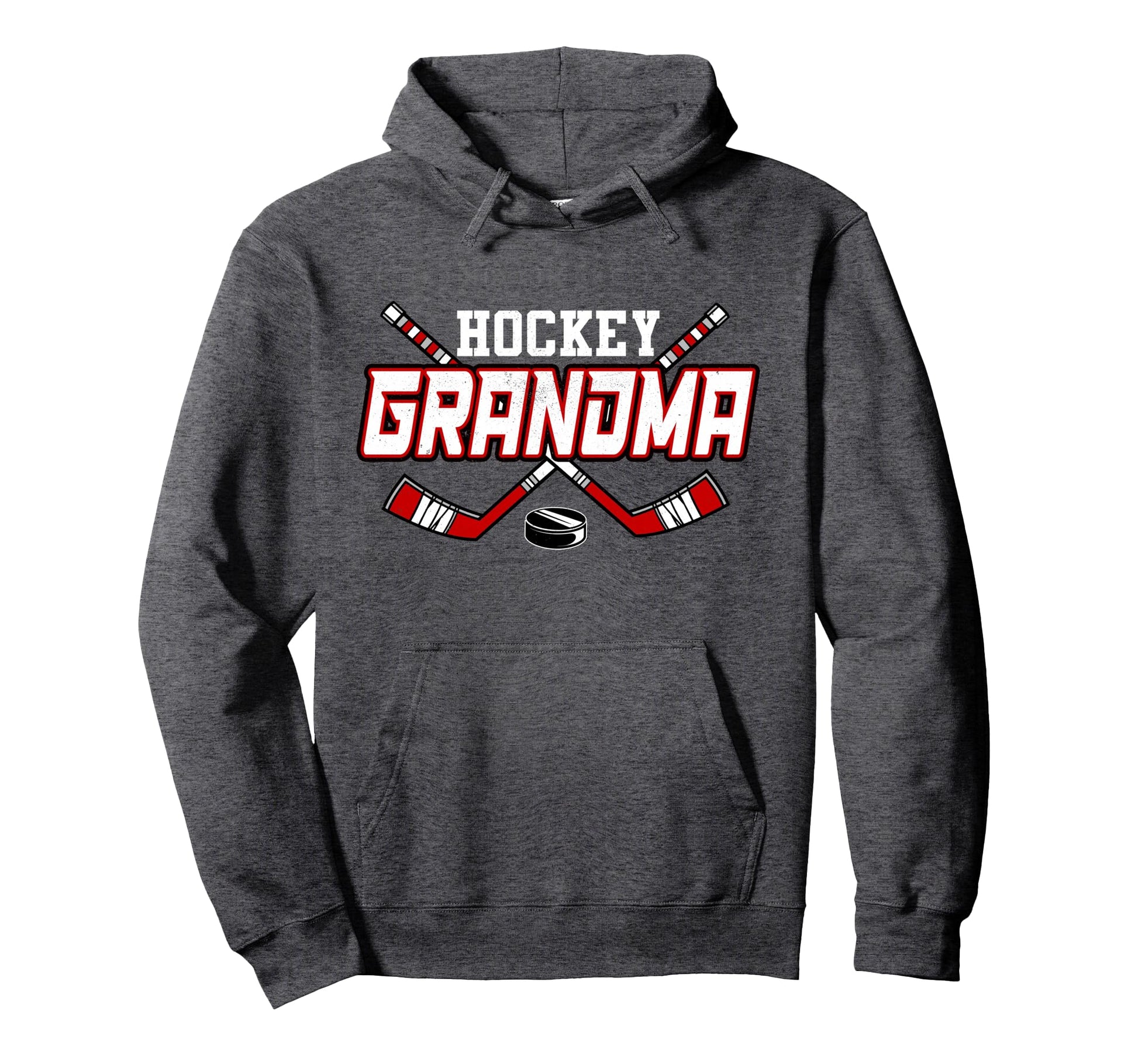 Hockey Grandma Shirts Mama Hoodie - Casual Everyday Wear for Adults - T-Shirt, Sweatshirt, Hoodie