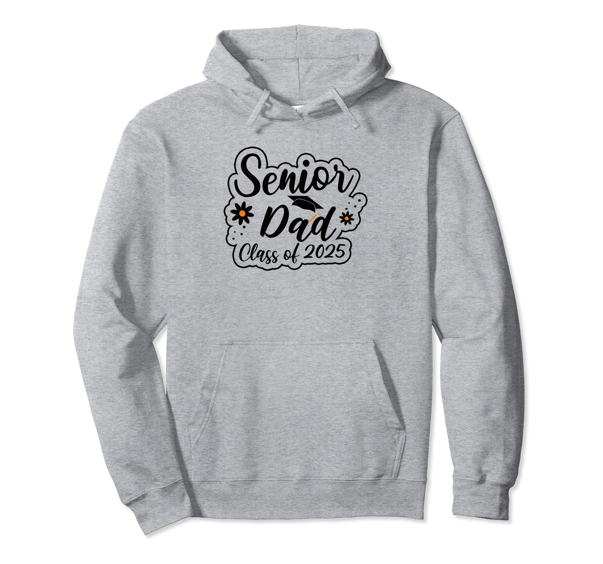 Senior Dad Class 2025 Graduation Proud Hoodie - Novelty Apparel Men Women - T-Shirt, Sweatshirt, Hoodie
