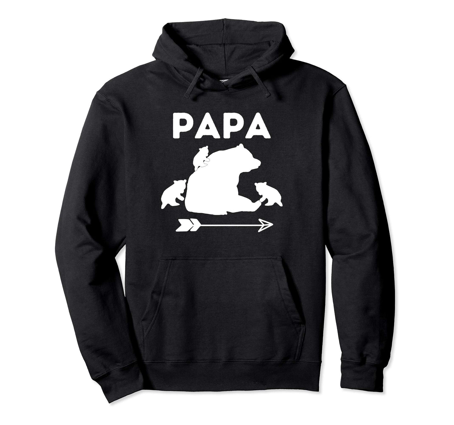 Papa Bear Having Fun His Grandcubs Hoodie - Fun Novelty Design Men Women - T-Shirt, Sweatshirt, Hoodie
