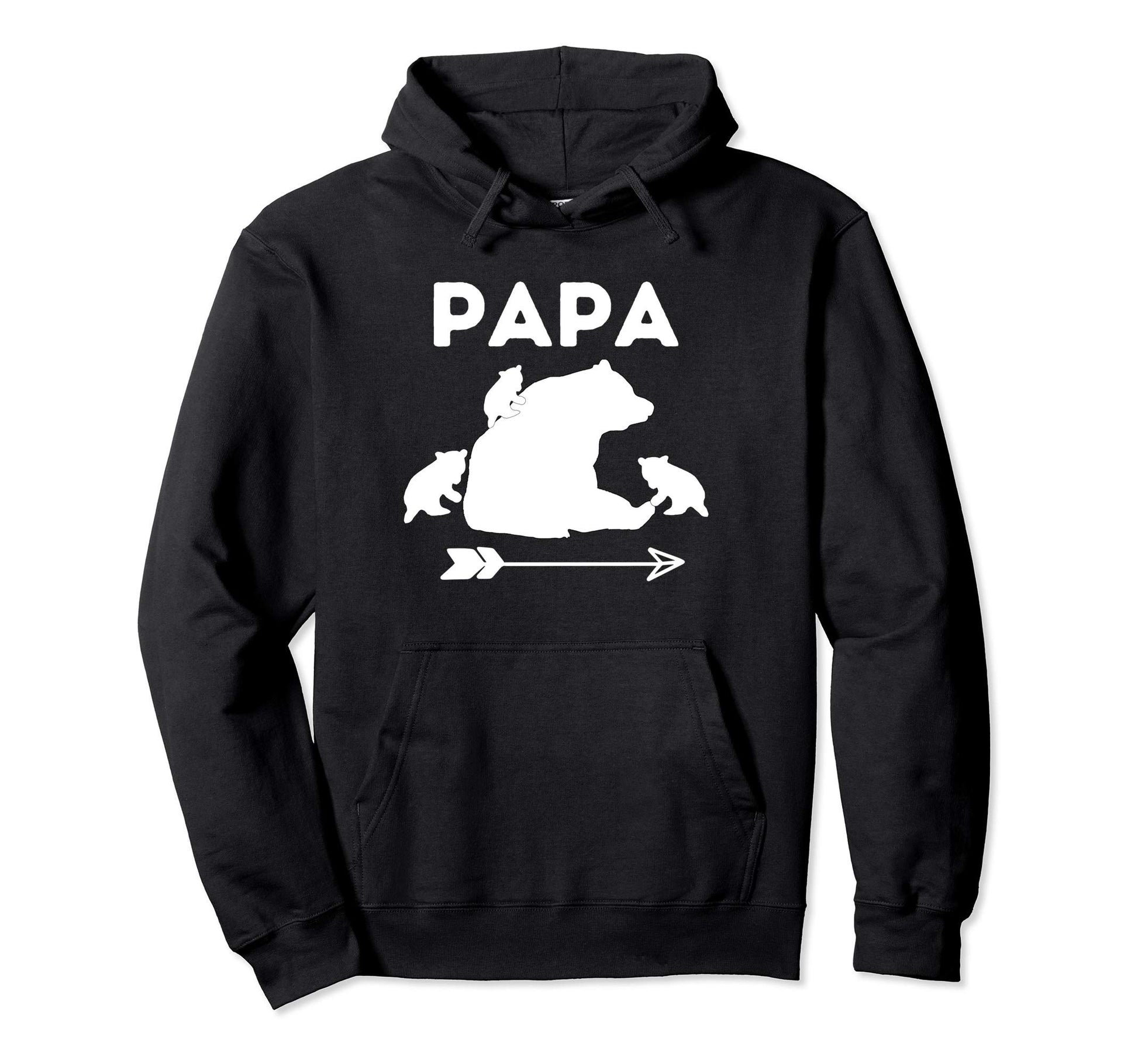 Papa Bear Having Fun His Grandcubs Hoodie - Fun Novelty Design Men Women - T-Shirt, Sweatshirt, Hoodie