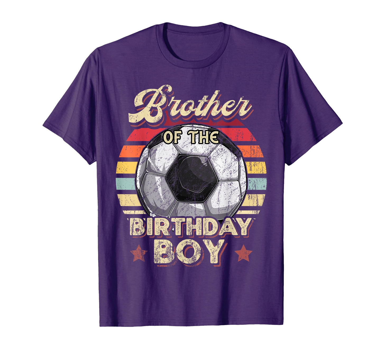 Brother Birthday Soccer Birthday Party T-Shirt - Graphic Print Unisex - T-Shirt, Sweatshirt, Hoodie