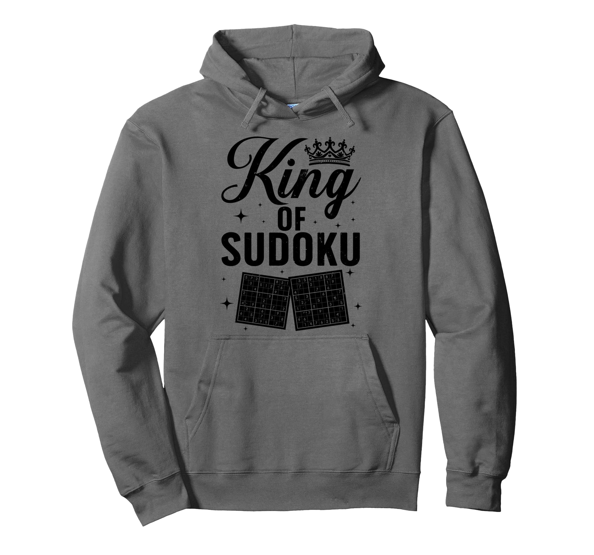 Best Sudoku Art Dad Sudoku Player Hoodie - Fun Novelty Design for Adults - T-Shirt, Sweatshirt, Hoodie