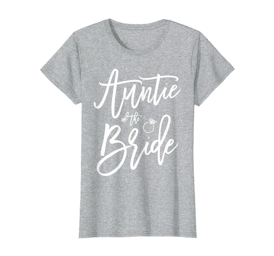 Auntie Bride Ring Navy Blue T-Shirt - Aesthetic Graphic Unisex - T-Shirt, Sweatshirt, Hoodie