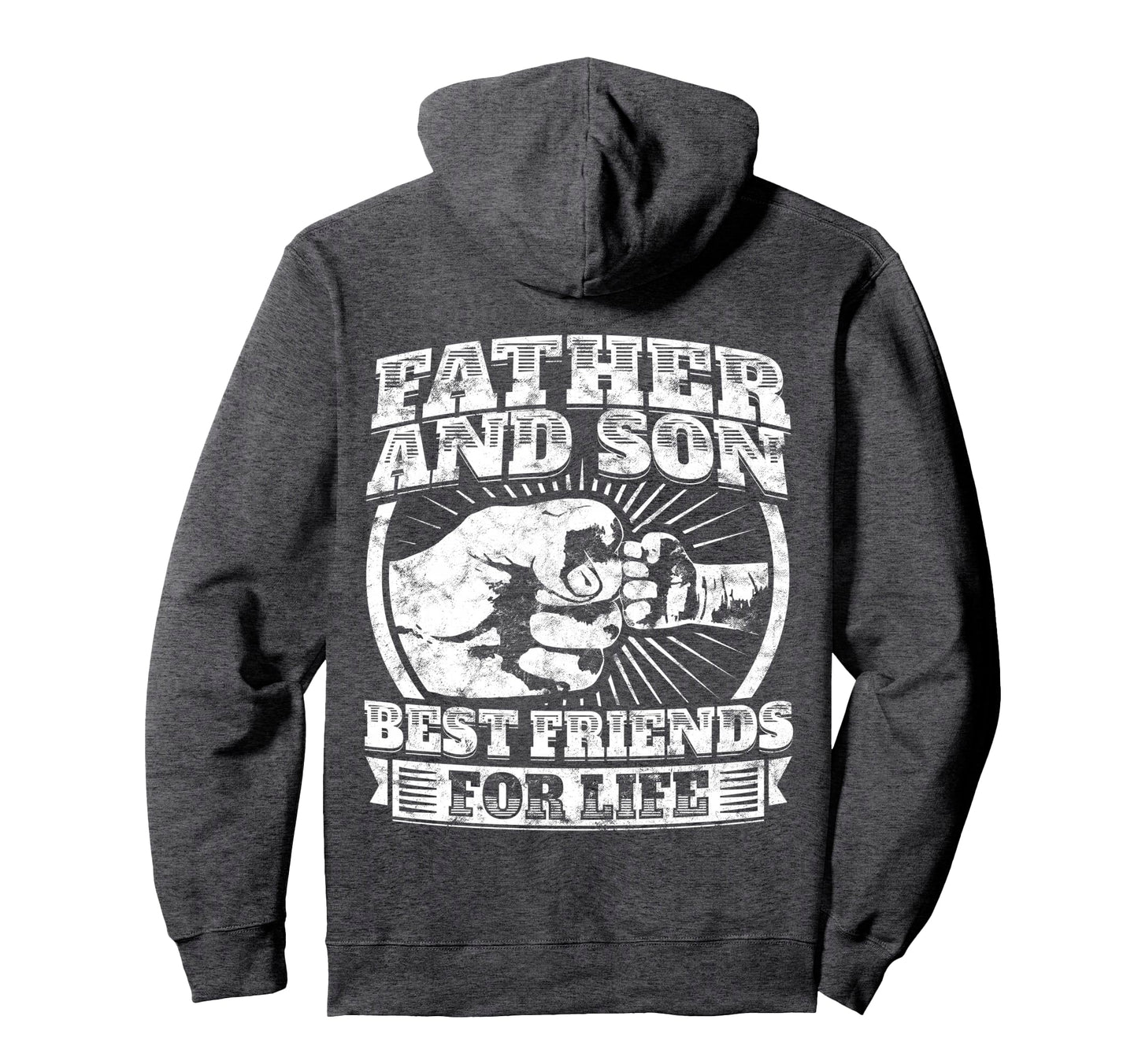 Father And Son Gift Matching Outfit Hoodie - Fun Novelty Design Men Women - T-Shirt, Sweatshirt, Hoodie