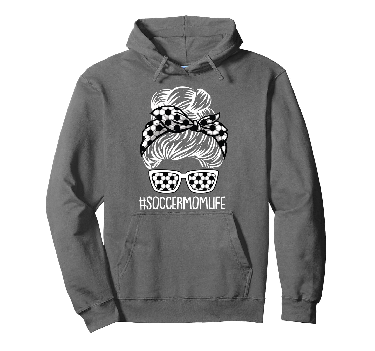 Soccer Mom Life Mothers Day Sport Lover Hoodie - Unique Graphic for Adults - T-Shirt, Sweatshirt, Hoodie