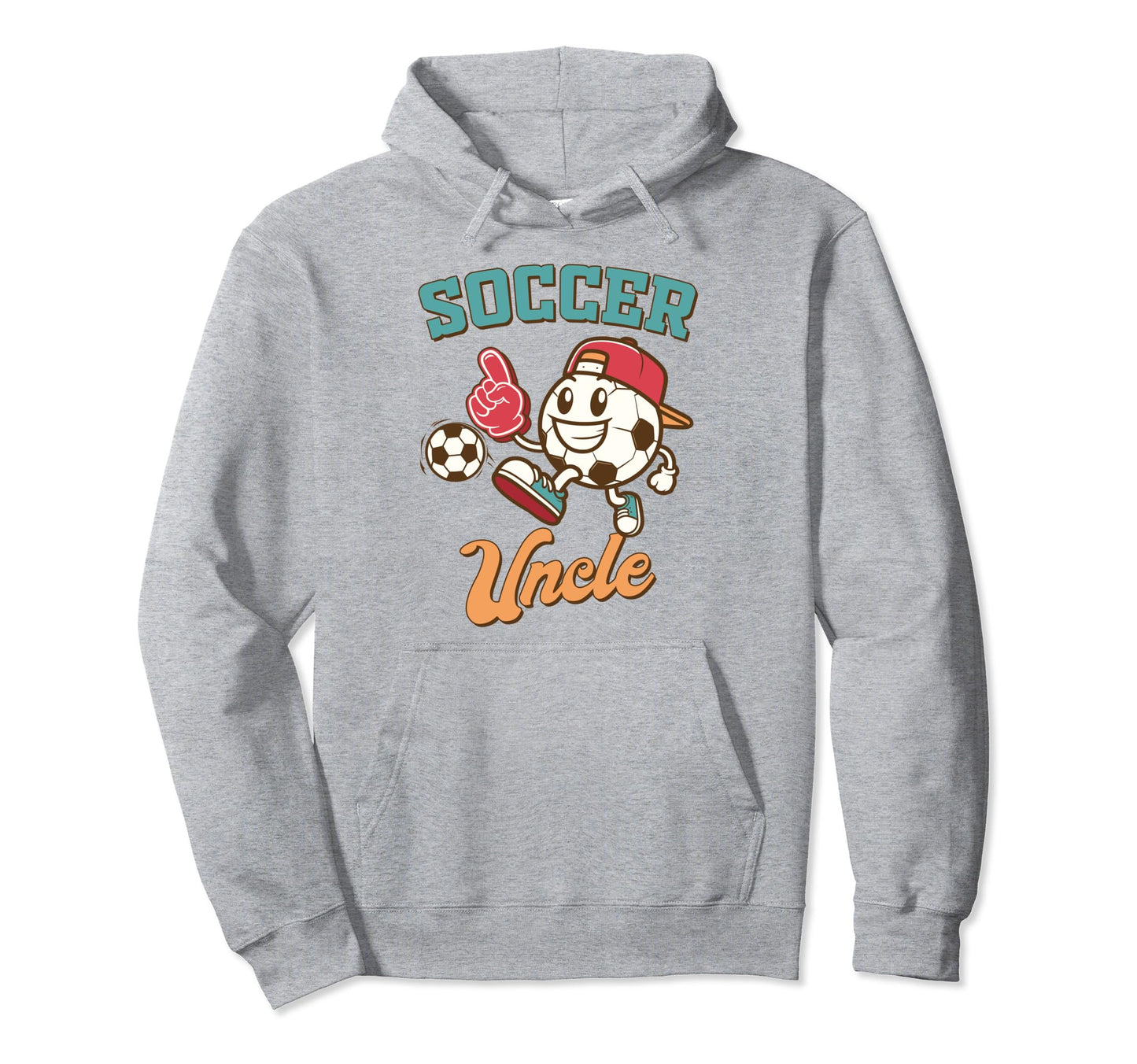 Soccer Uncle Game Day Family Supporter Hoodie - Novelty Apparel Unisex - T-Shirt, Sweatshirt, Hoodie