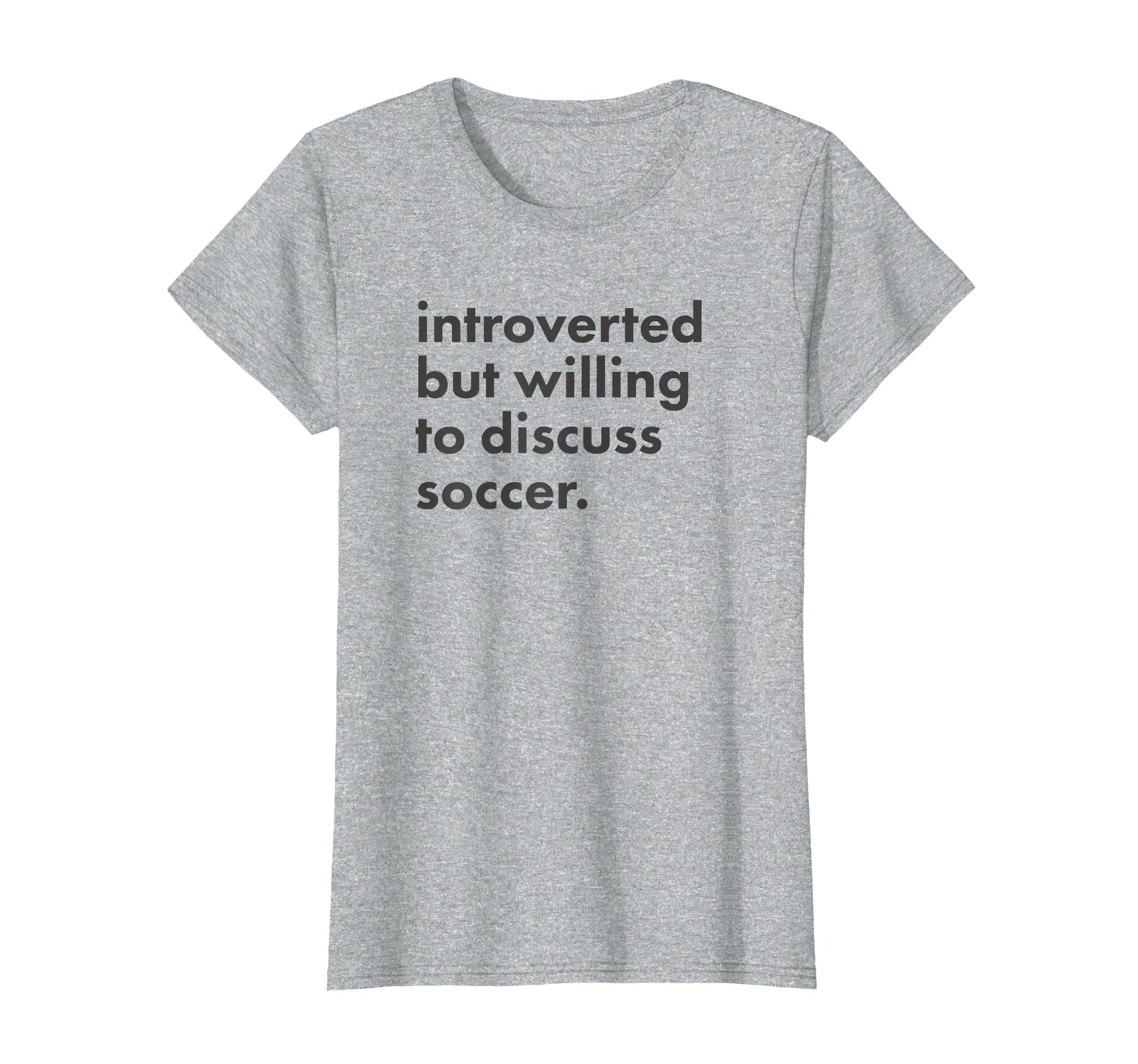 Introverted But Willing To Discuss T-Shirt - Minimalist Print for Adults - T-Shirt, Sweatshirt, Hoodie