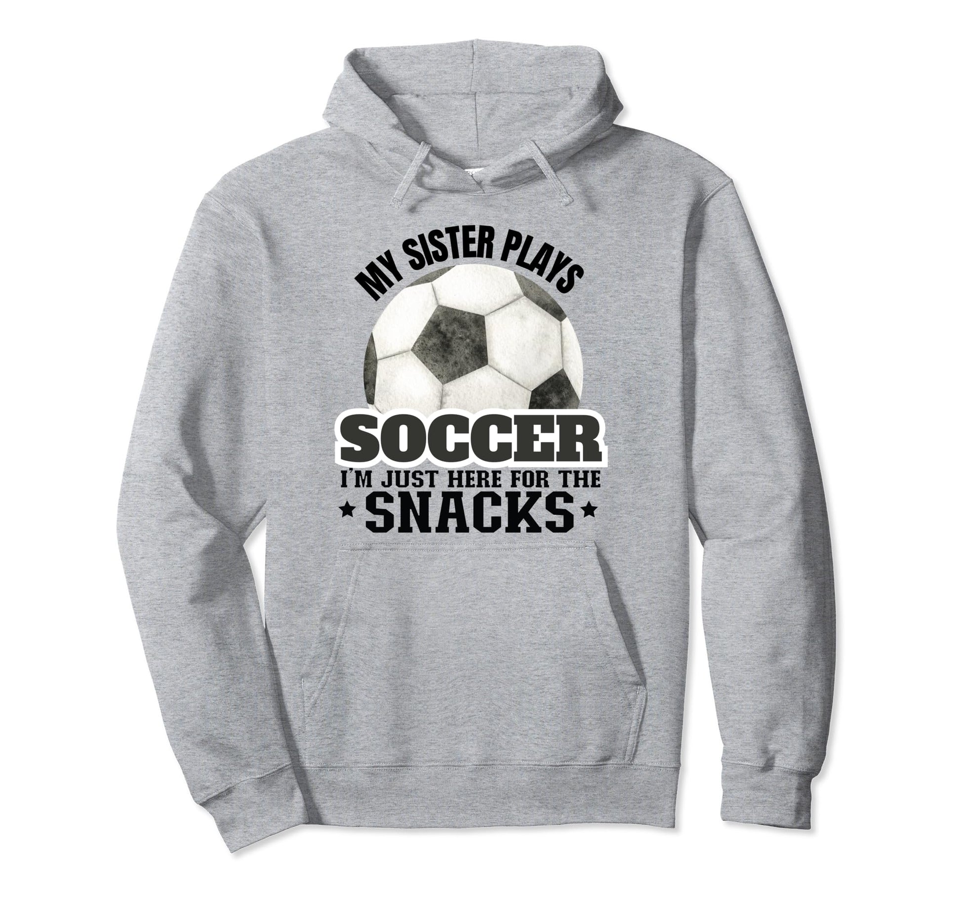 Soccer Siblings Soccer Player Hoodie - Casual Everyday Wear Men Women - T-Shirt, Sweatshirt, Hoodie