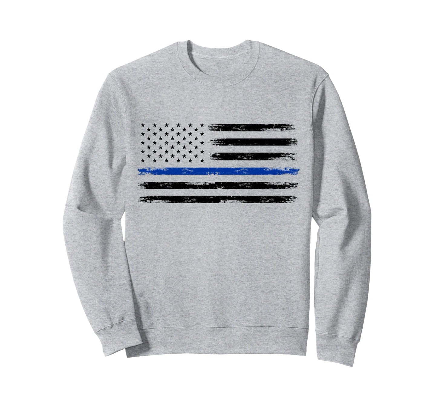 Police Officer Us Usa American Sweatshirt - Fun Novelty Design Men Women - T-Shirt, Sweatshirt, Hoodie