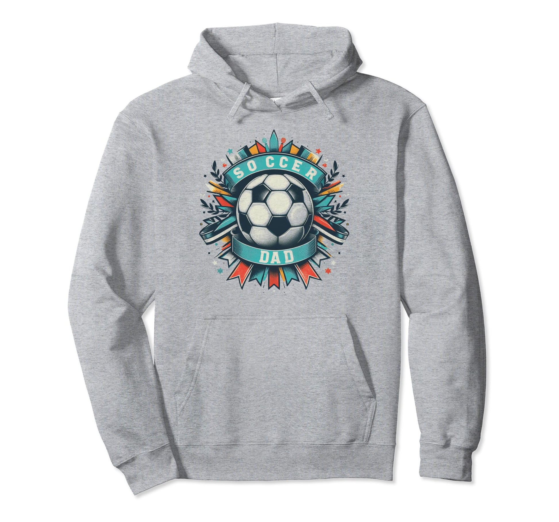 Soccer Dad Family Matching Dad Hoodie - Custom Art Print for Adults - T-Shirt, Sweatshirt, Hoodie