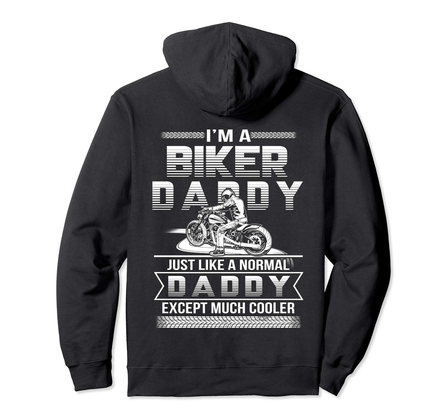 Mens I Am Biker Papa Gift Fathers Hoodie - Novelty Apparel Unisex - T-Shirt, Sweatshirt, Hoodie