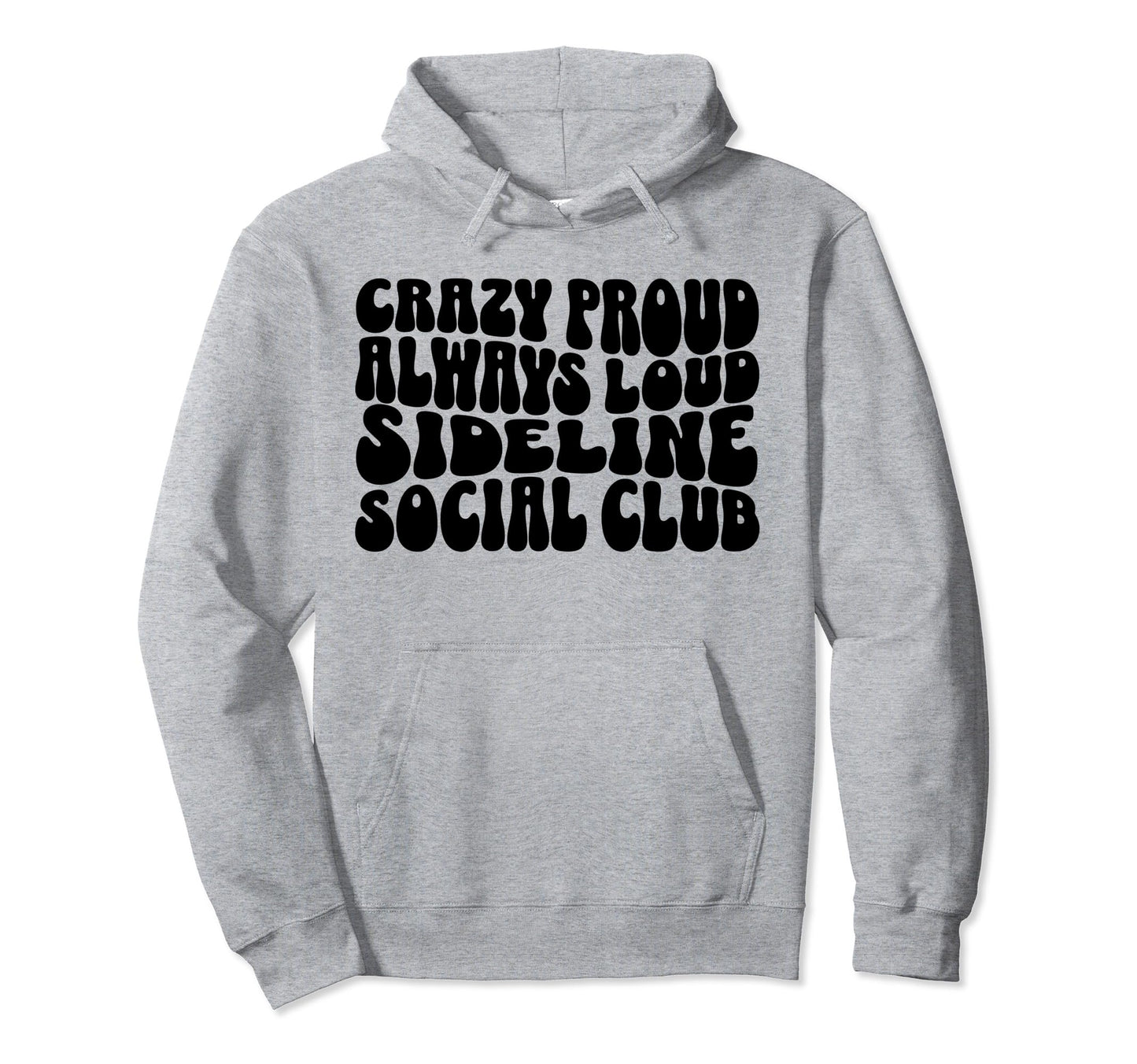 Sideline Social Club Soccer Mom Hoodie - Minimalist Print Unisex - T-Shirt, Sweatshirt, Hoodie