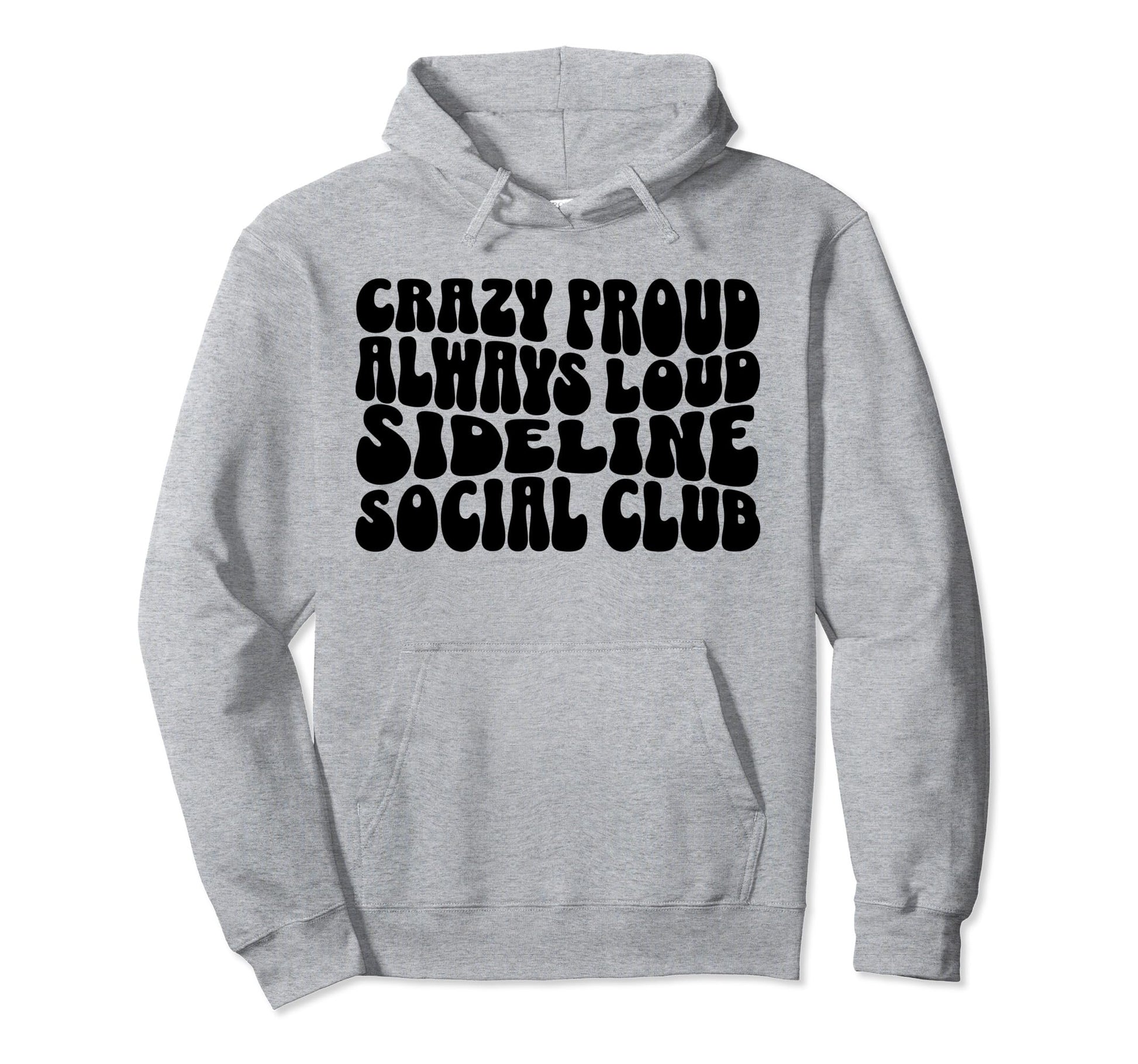 Sideline Social Club Soccer Mom Hoodie - Minimalist Print Unisex - T-Shirt, Sweatshirt, Hoodie