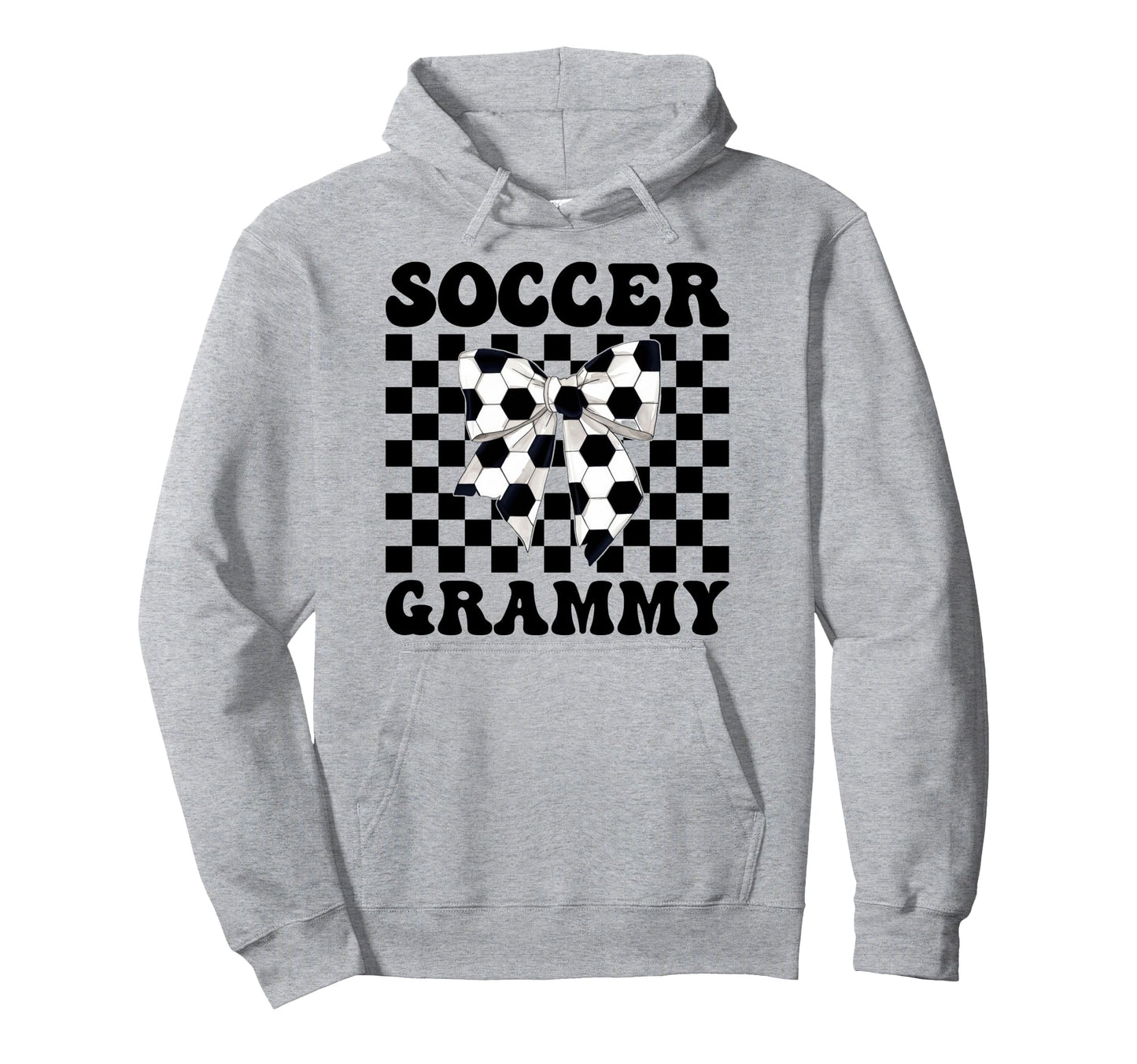 Soccer Grammy Soccer Grandma Nana Hoodie - Trendy Graphic for Adults - T-Shirt, Sweatshirt, Hoodie