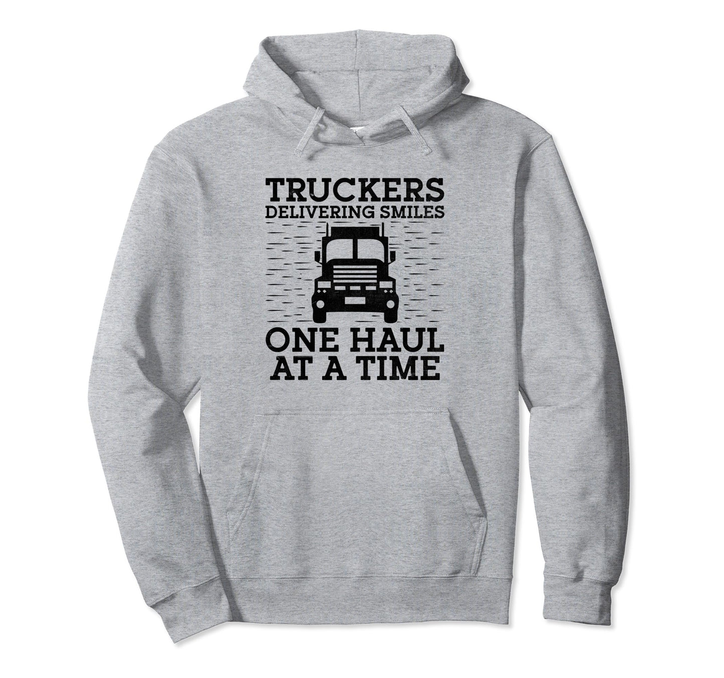 Trucker Driving Dad Trucker Father Truck Hoodie - Minimalist Print Unisex - T-Shirt, Sweatshirt, Hoodie