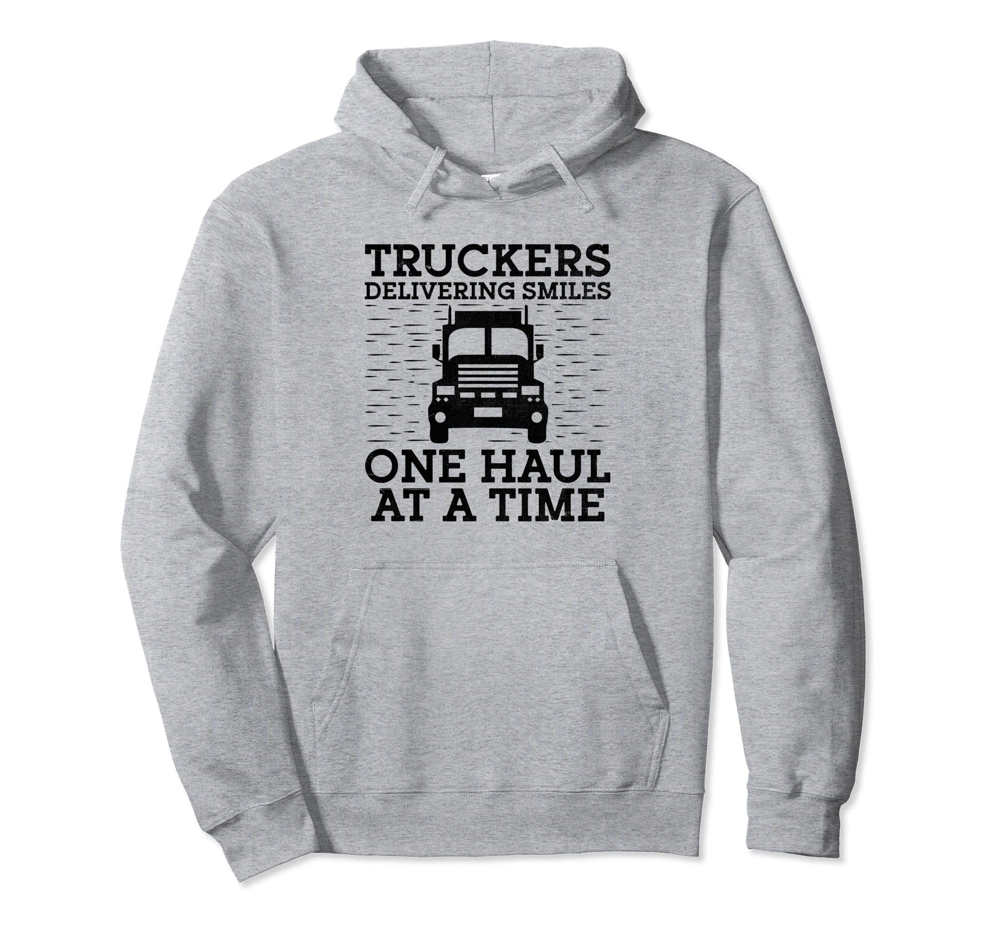 Trucker Driving Dad Trucker Father Truck Hoodie - Minimalist Print Unisex - T-Shirt, Sweatshirt, Hoodie