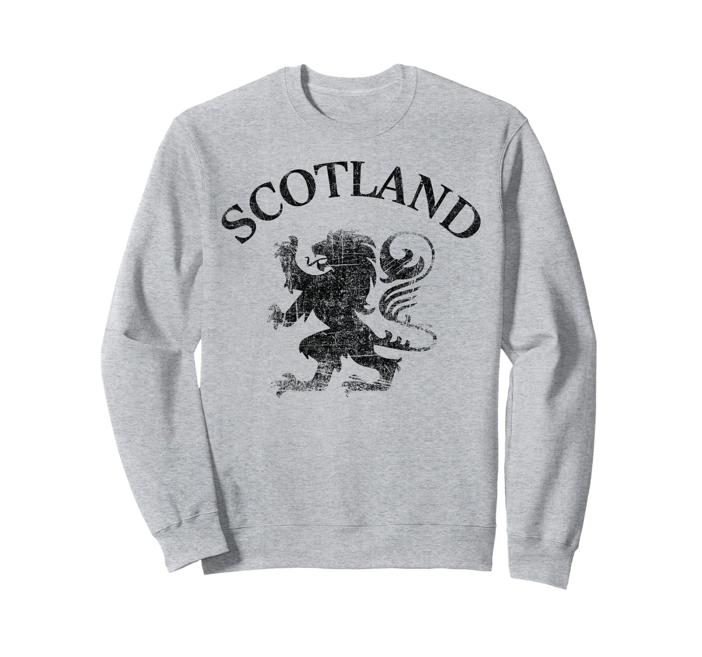 Scottish Lion Rampant Scotland Sweatshirt - Aesthetic Graphic for Adults - T-Shirt, Sweatshirt, Hoodie